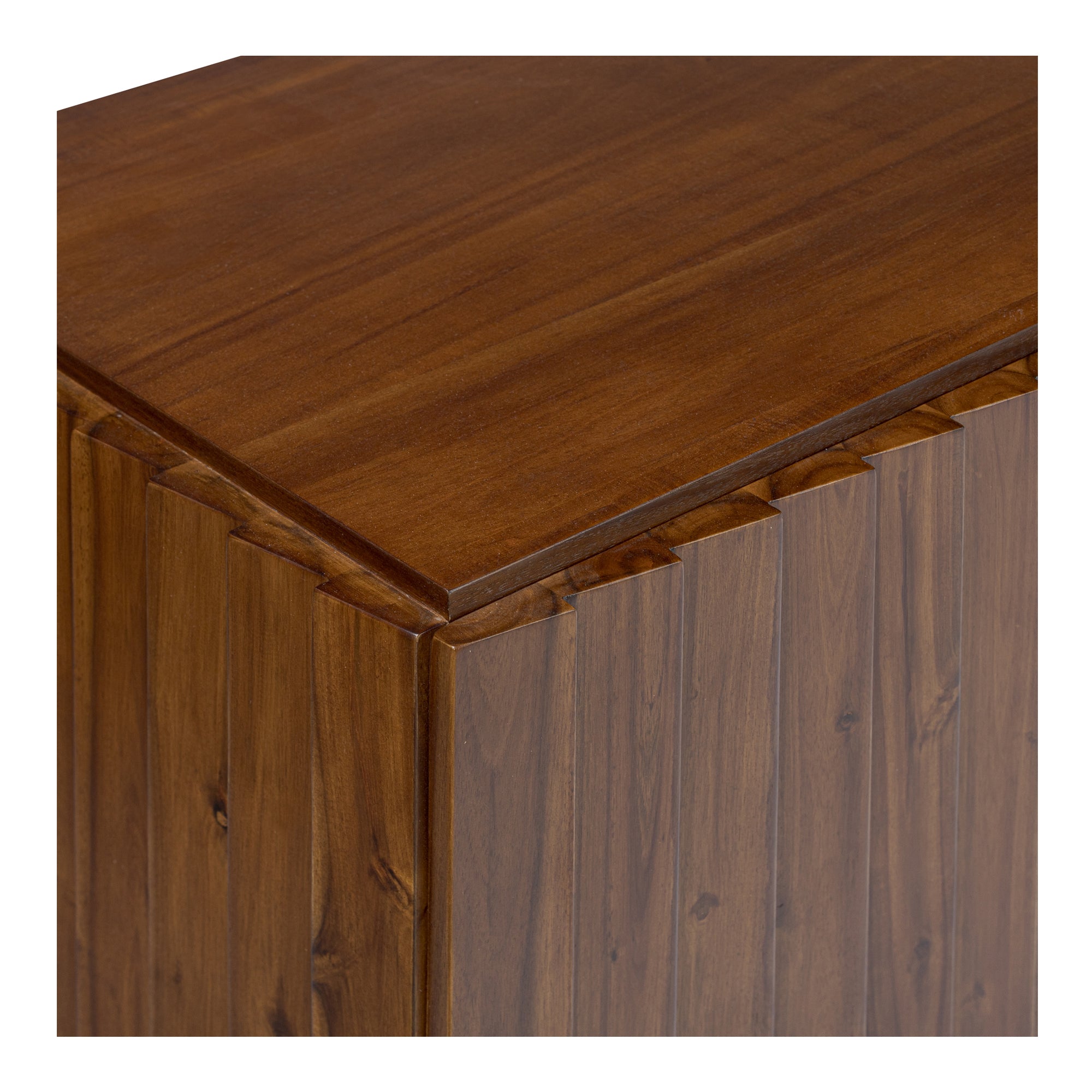 Lincoln Media Cabinet Brown - Moes Home