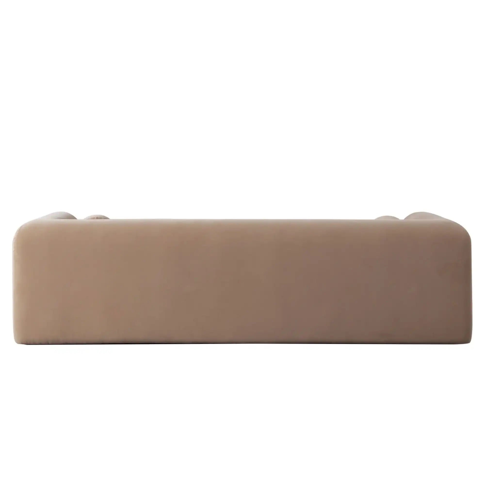 Form Camel Performance Velvet Sofa