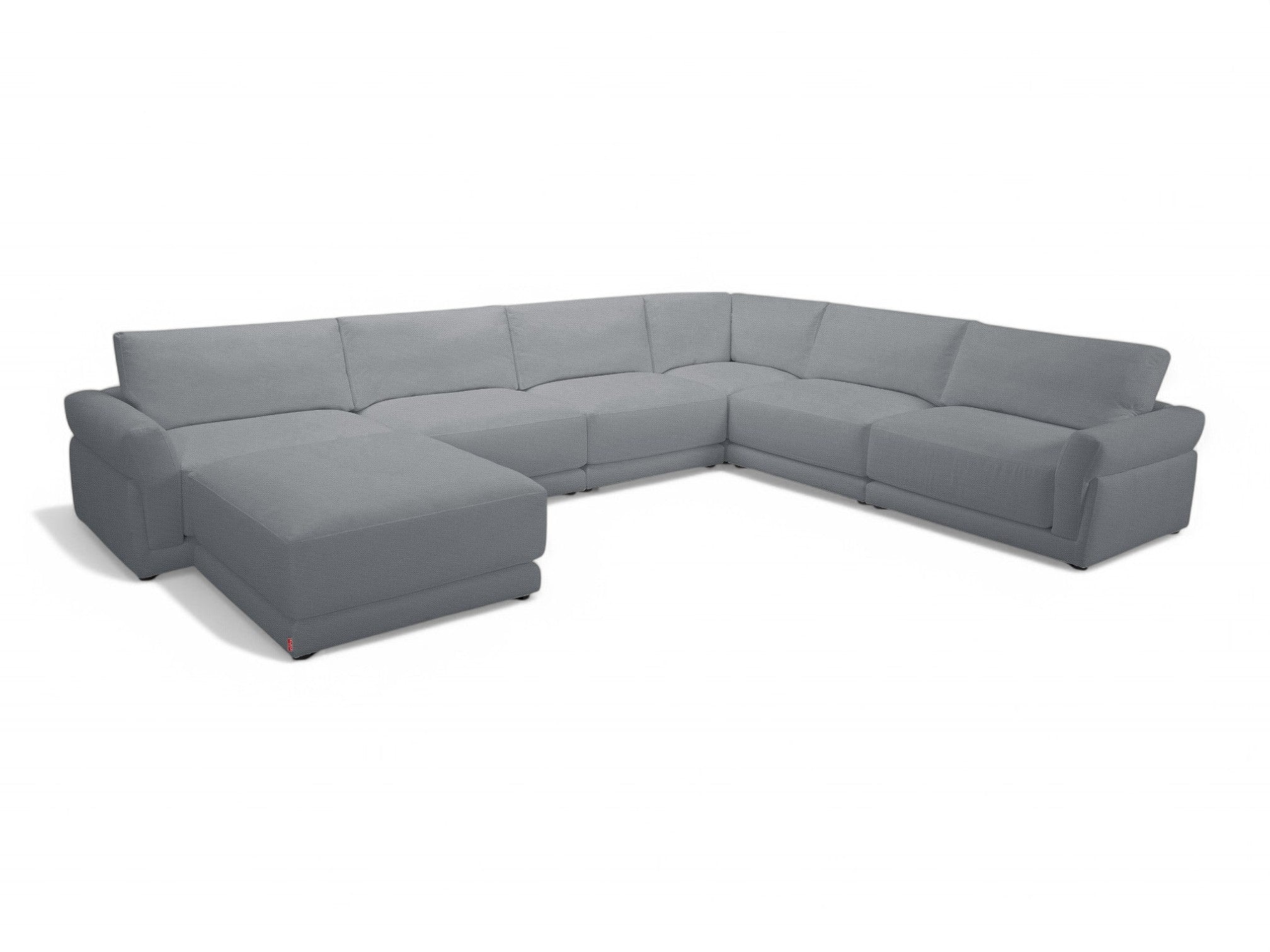 Brent 6-Piece Modular Sectional – Gray