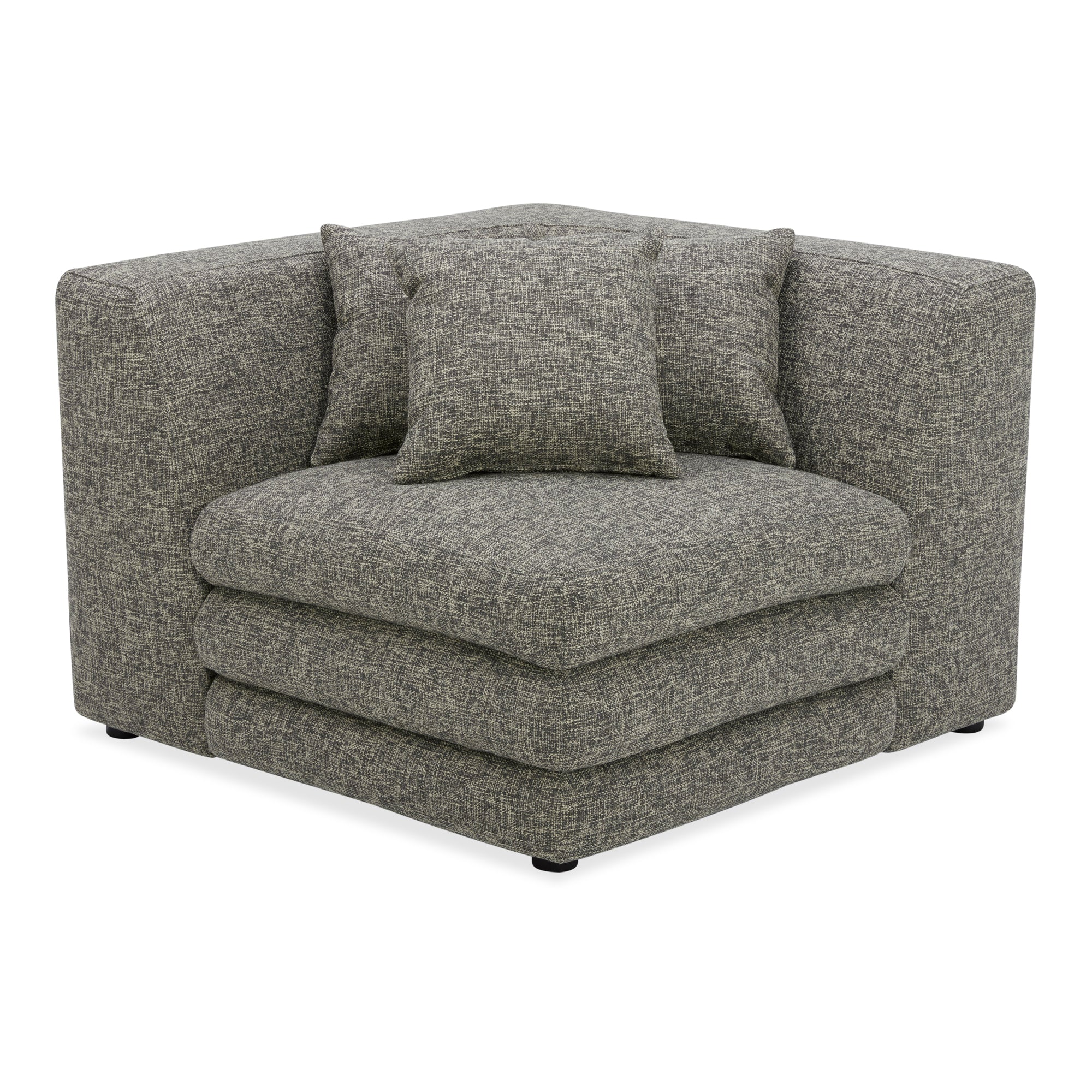 Lowtide Corner Chair Stone Tweed