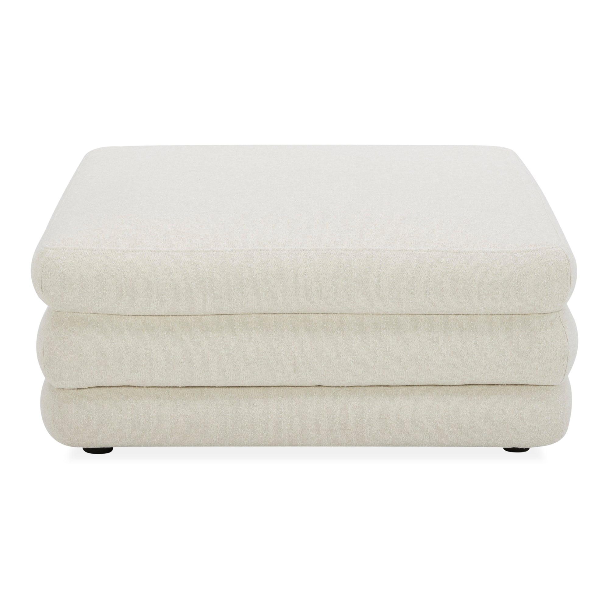 Lowtide Ottoman Warm White - Moes Home