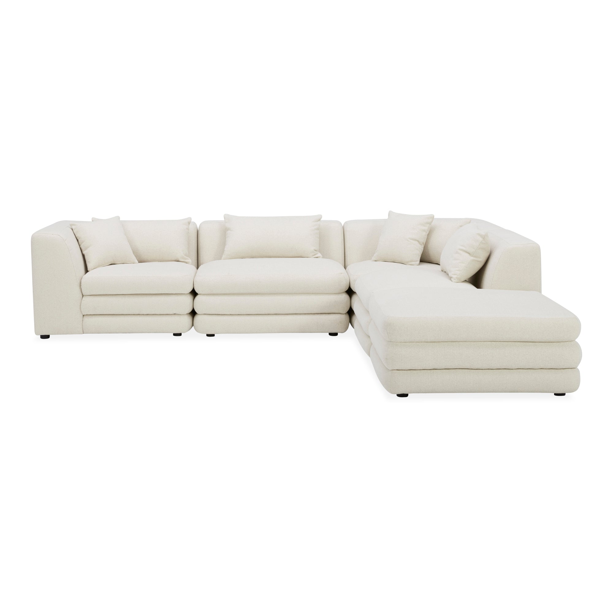 Lowtide Dream Modular Sectional Warm White - Moes Home