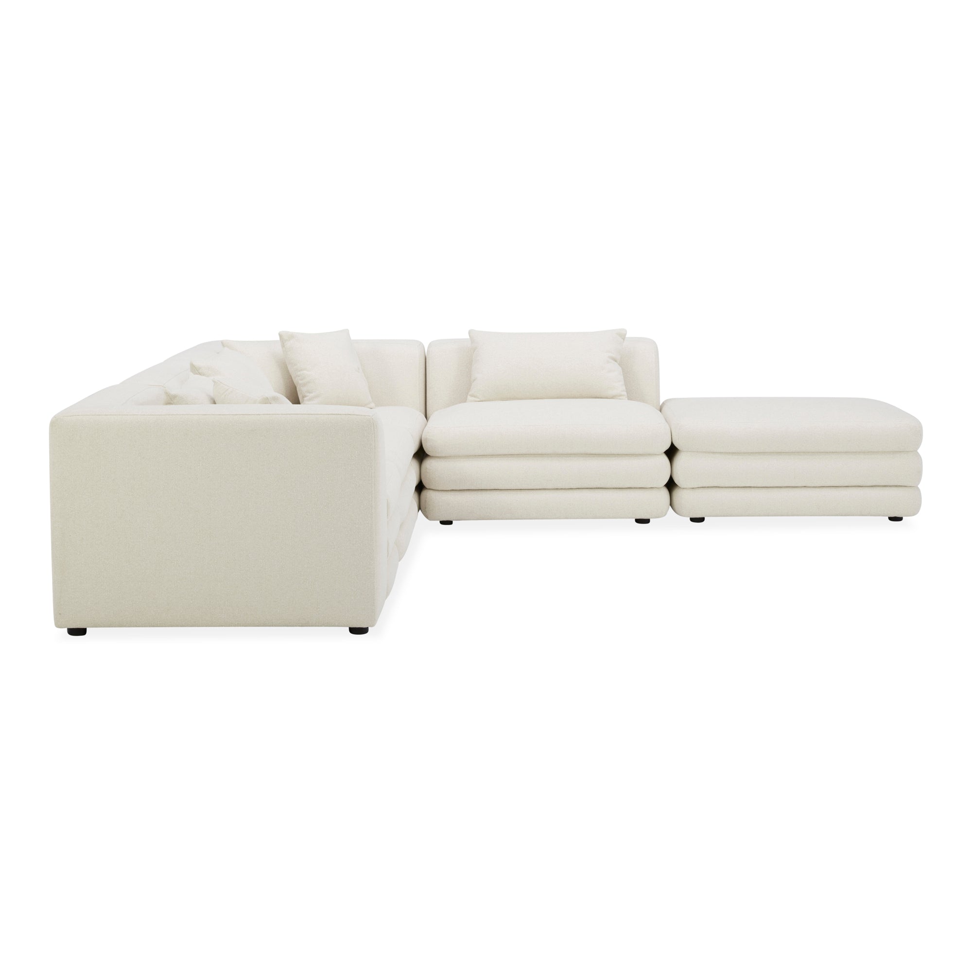 Lowtide Dream Modular Sectional Warm White - Moes Home