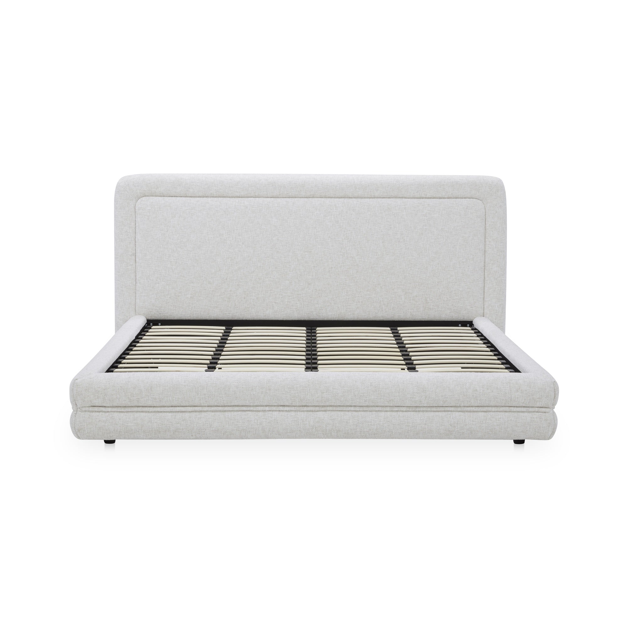 Tory King Bed Pebble - Moes Home