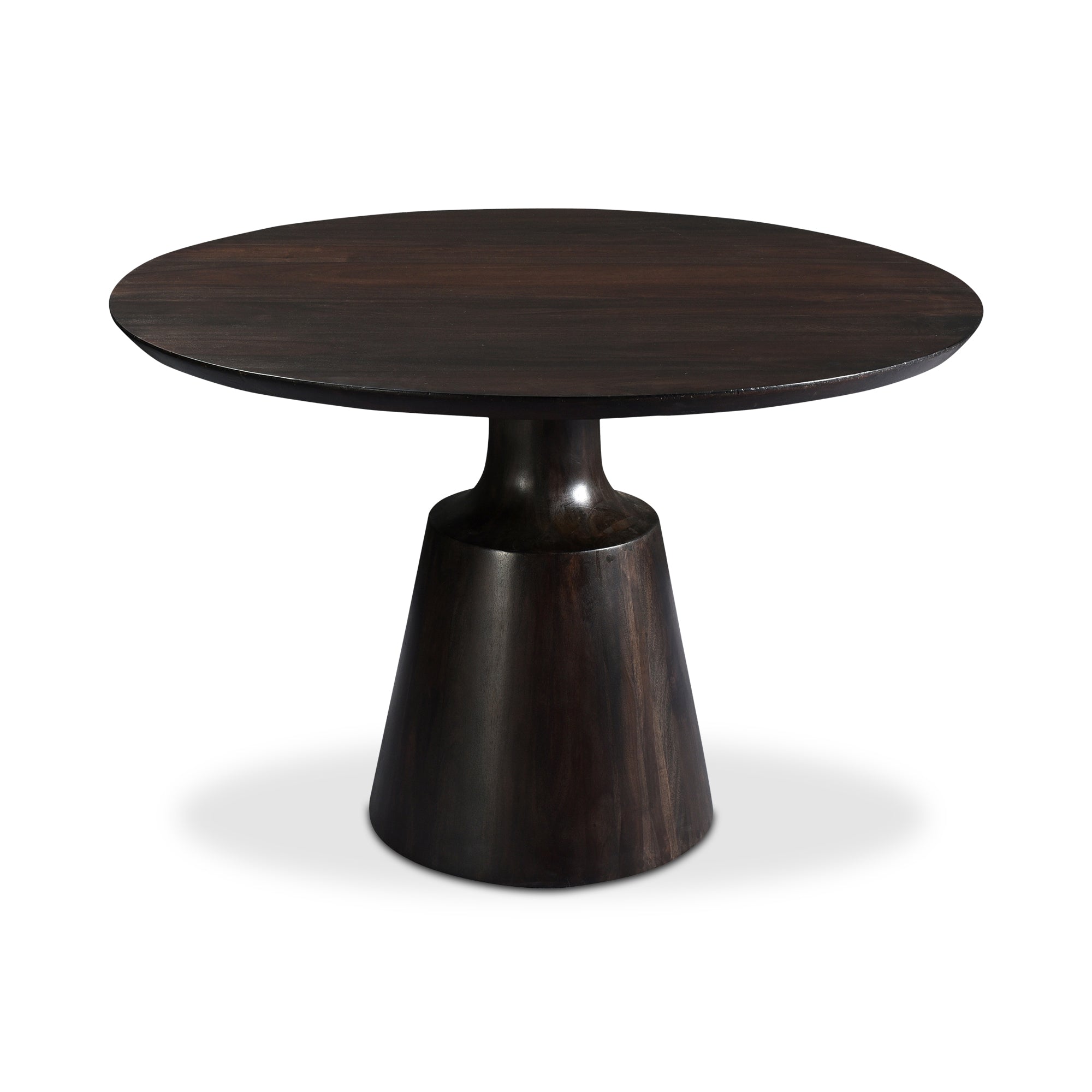 Myron Dining Table Dark Brown - Moes Home