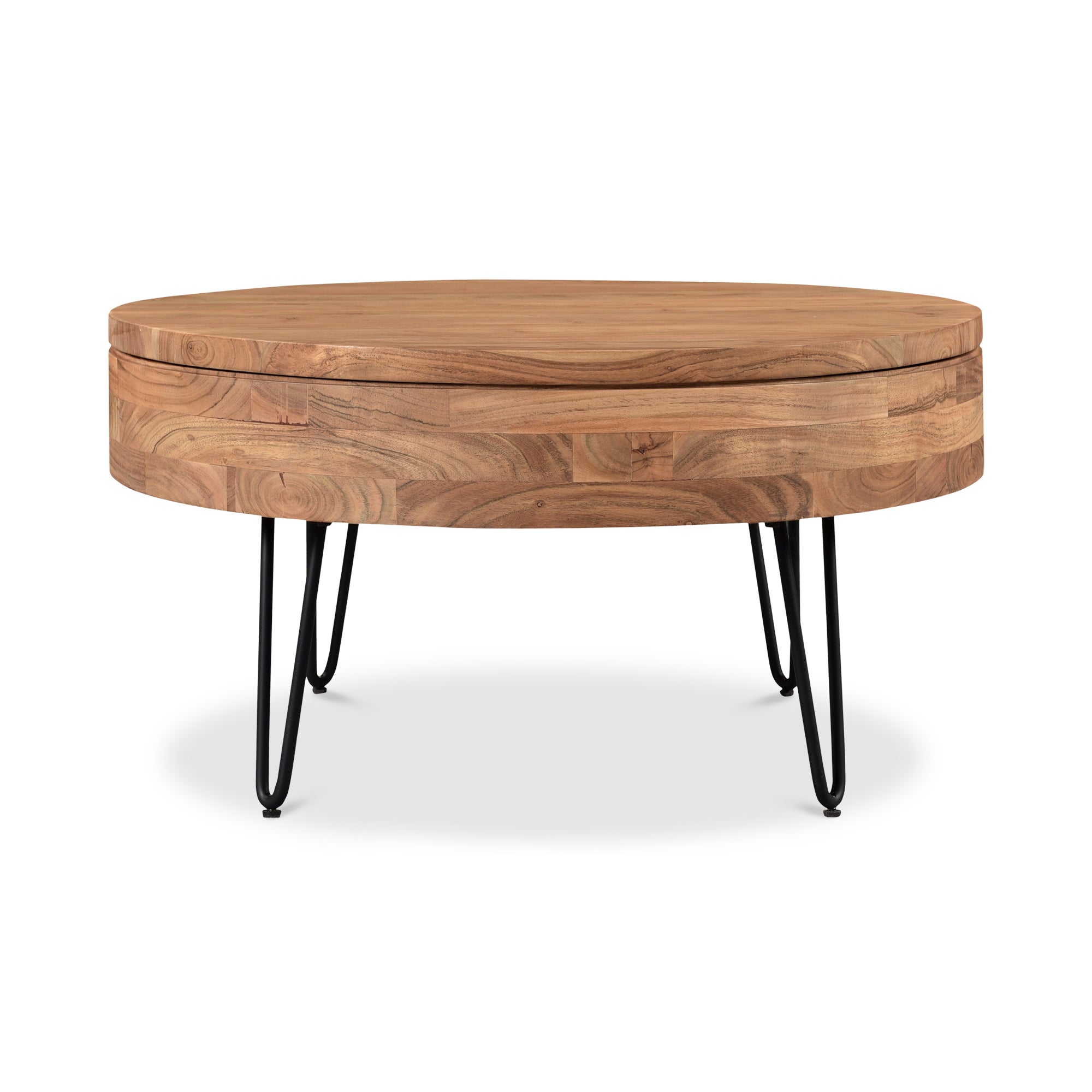 Privado Storage Coffee Table Natural - Moes Home