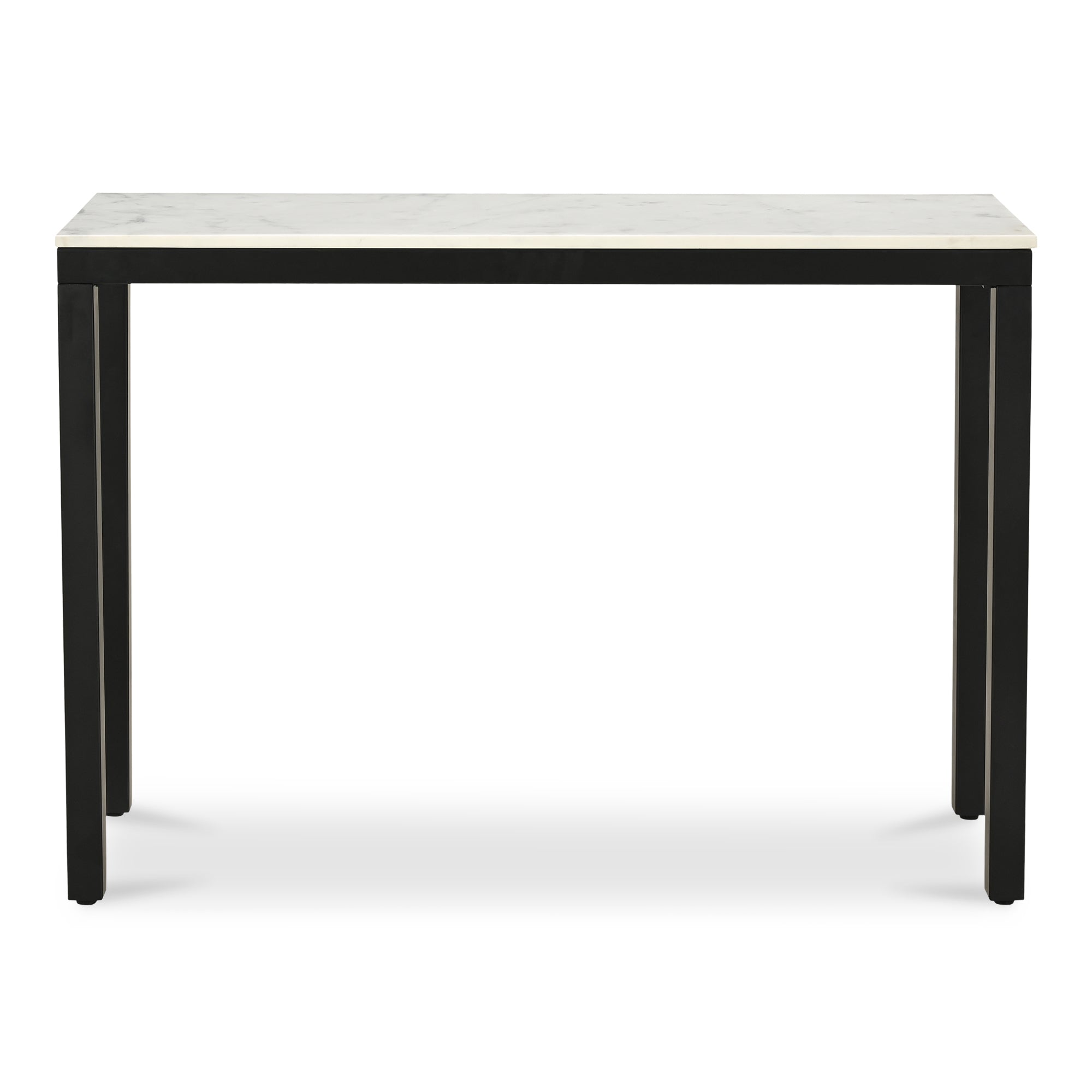 Parson Console Table White - Moes Home