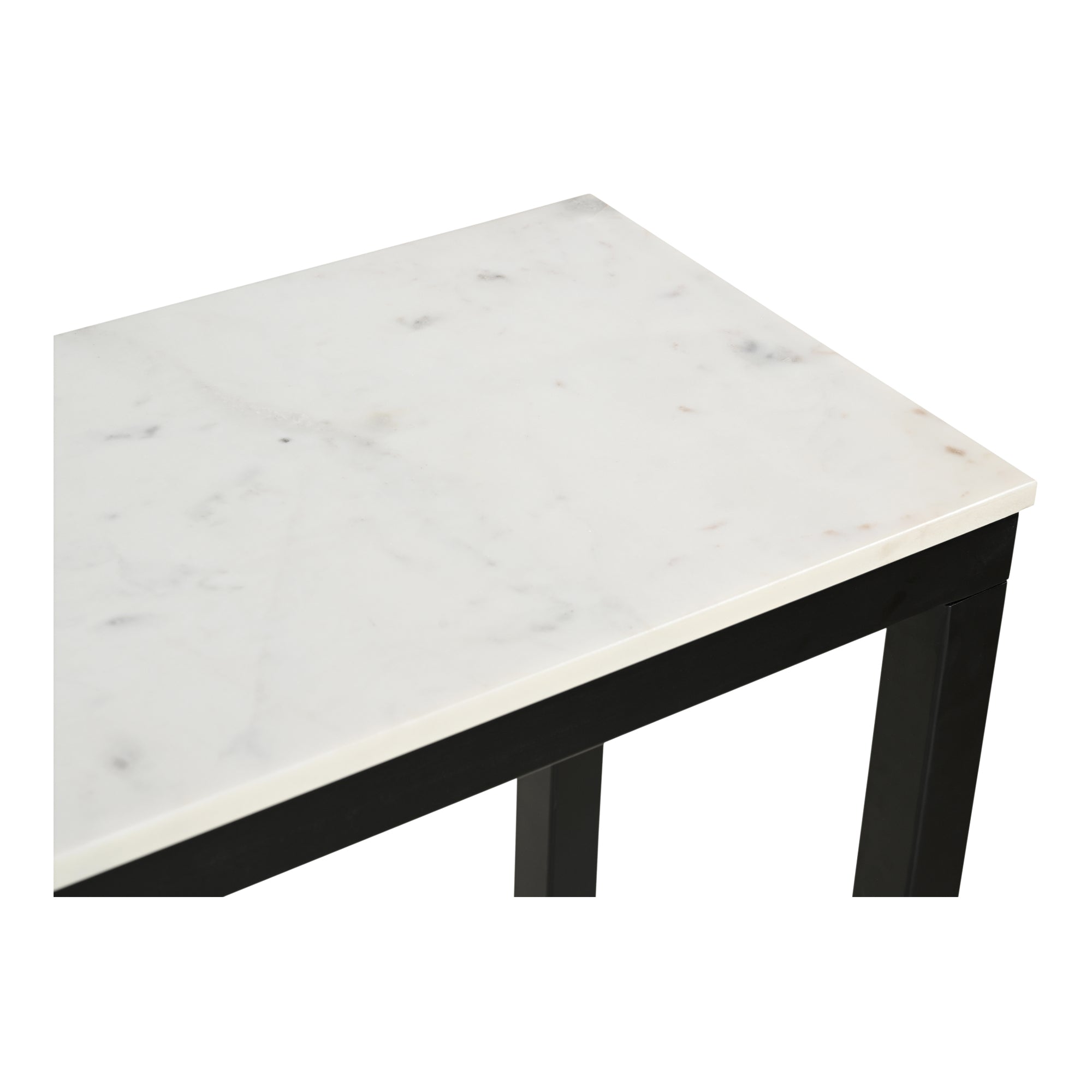 Parson Console Table White - Moes Home