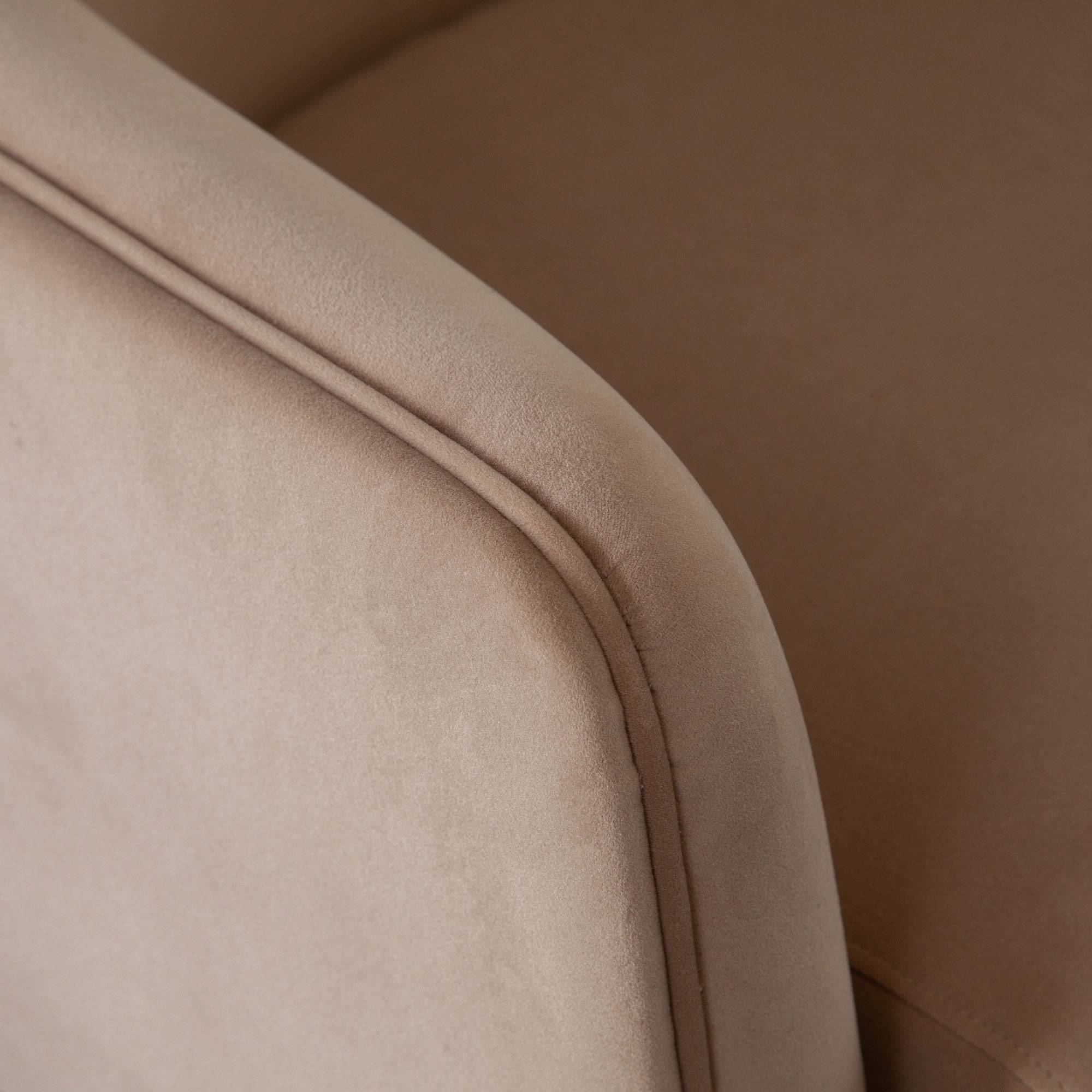 Leyah Accent Chair in Camel Performance Velvet by Diamond Sofa
