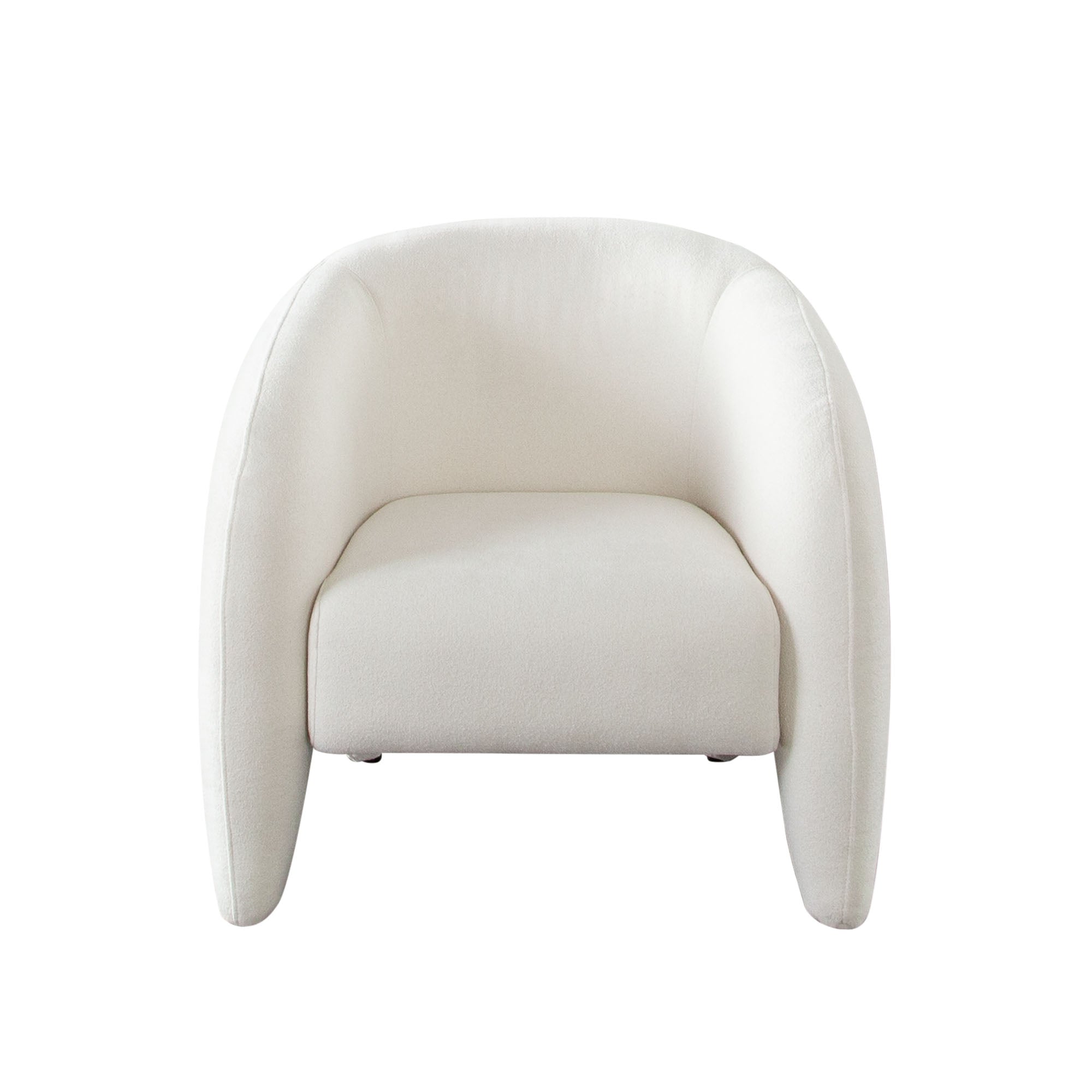 Link Accent Chair in Elite Ivory Fabric by Diamond Sofa