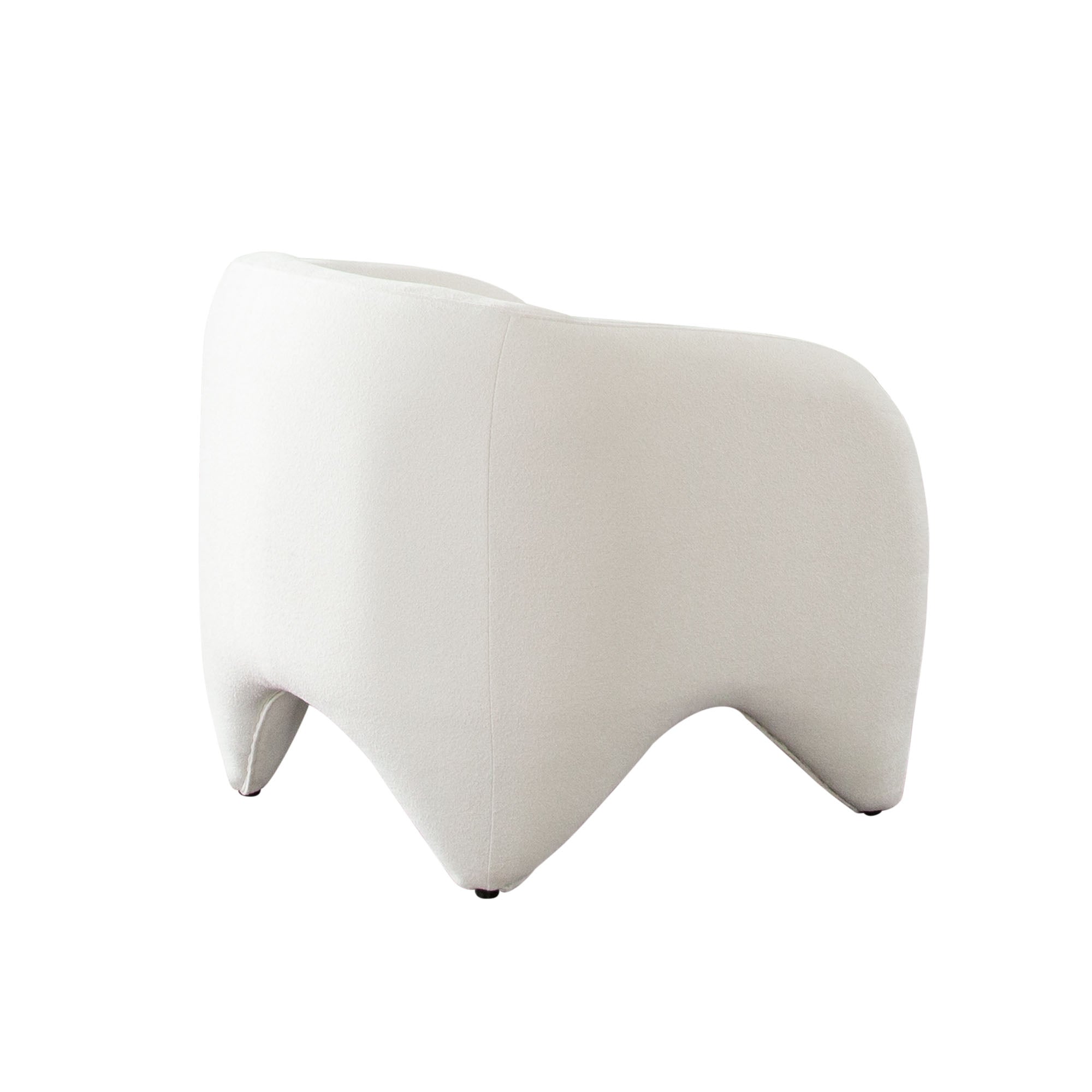 Link Accent Chair in Elite Ivory Fabric by Diamond Sofa