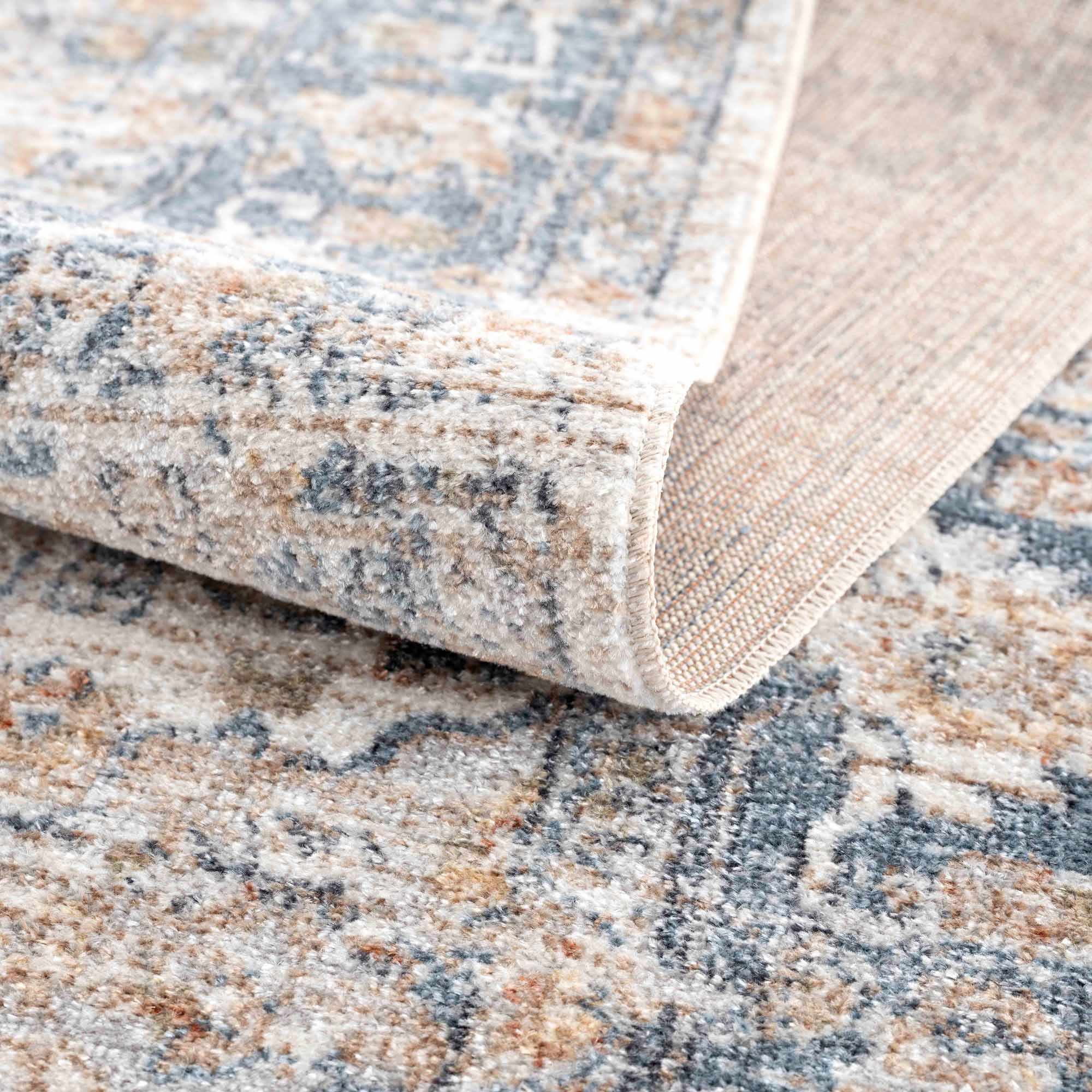 Ezri Flat Pile Washable Rug