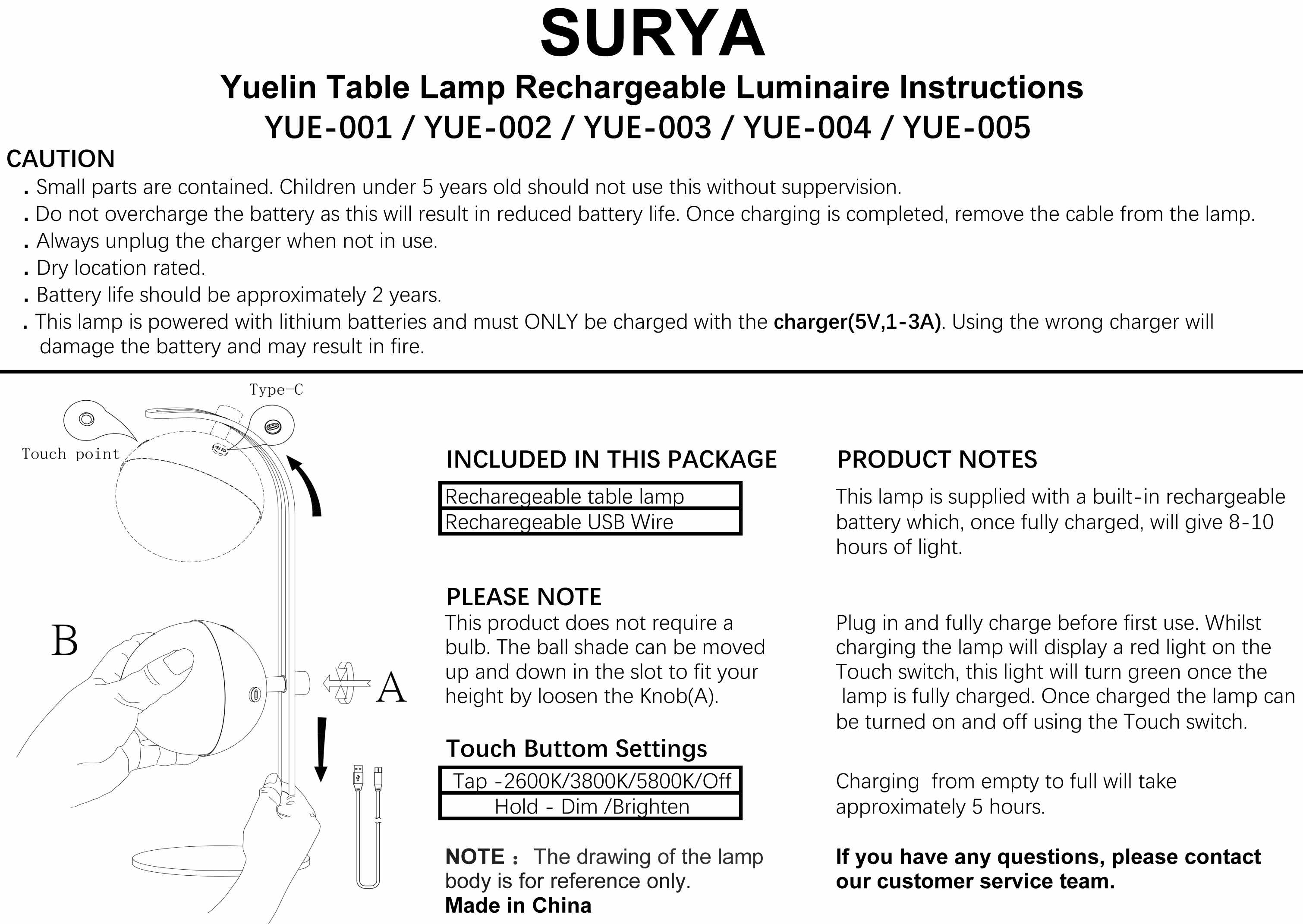 Logovardi Orange Table Lamp