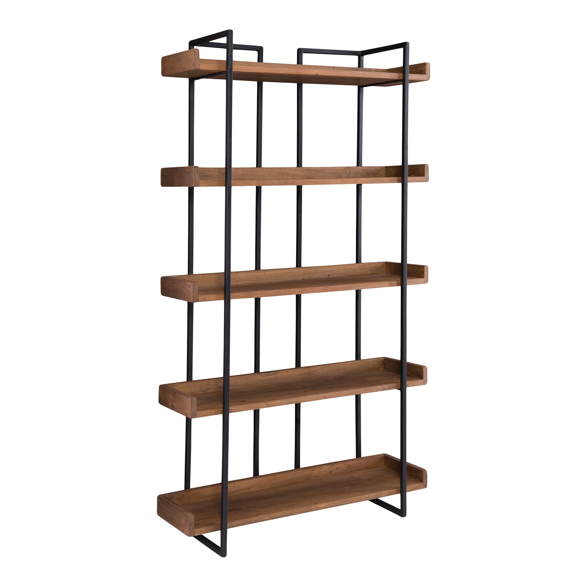 Vancouver Bookshelf Small Light Brown - Moes Home