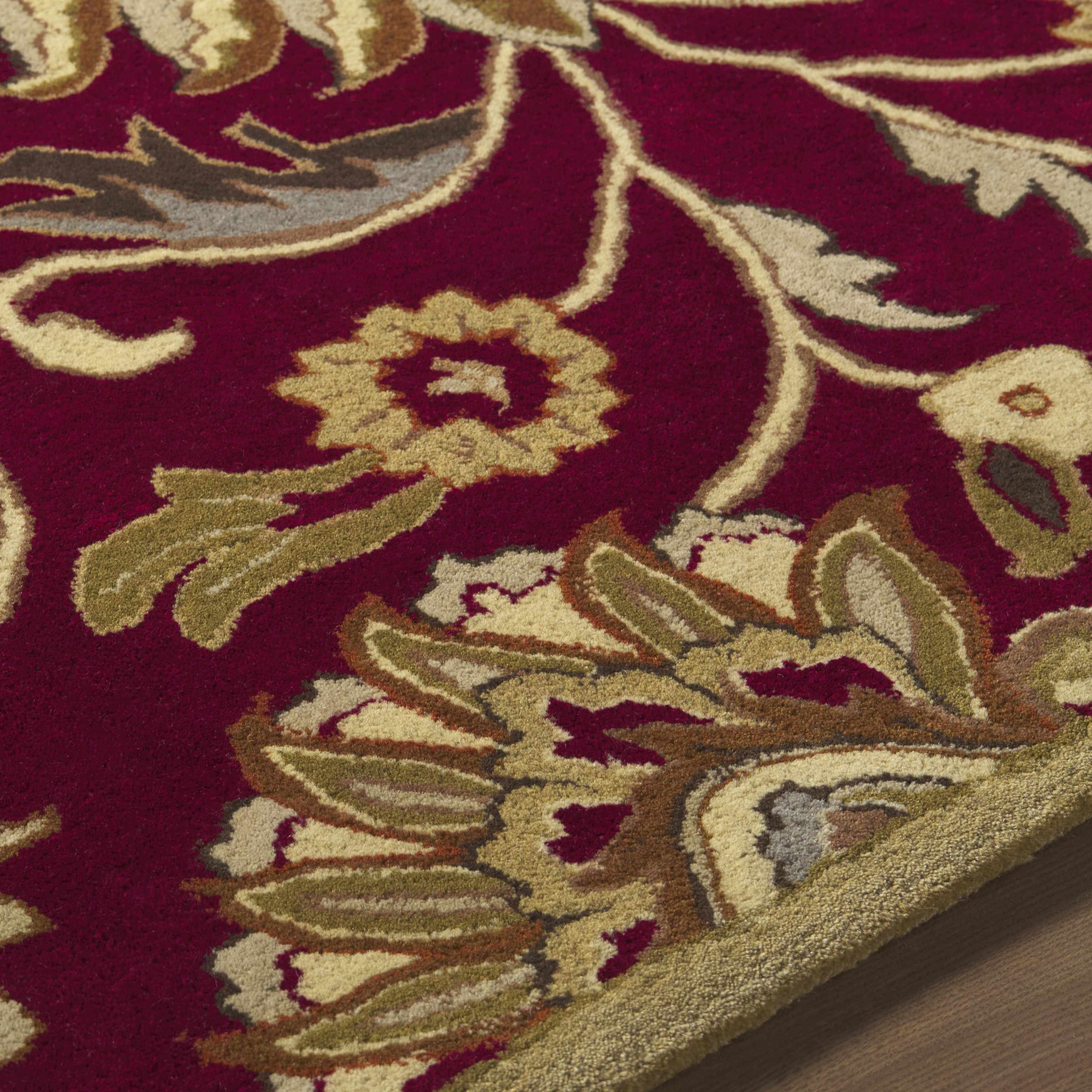 Conesus Red 1061 Hand Tufted Wool Rug