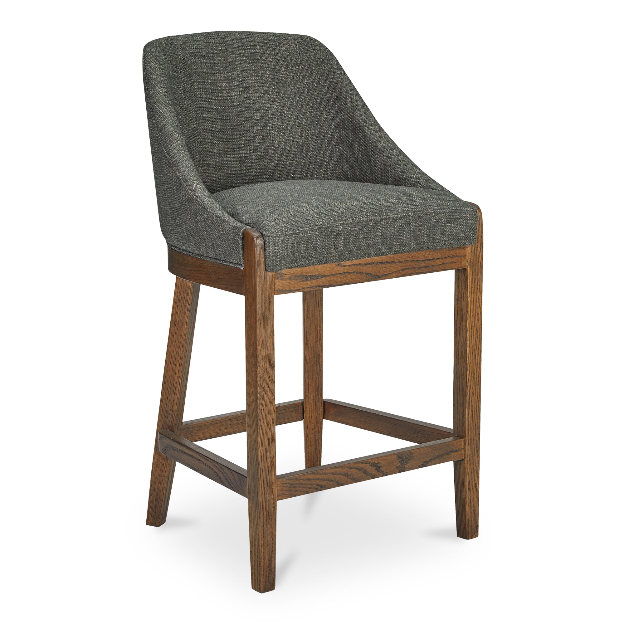Edward Counter Stool Heather Green - Moes Home