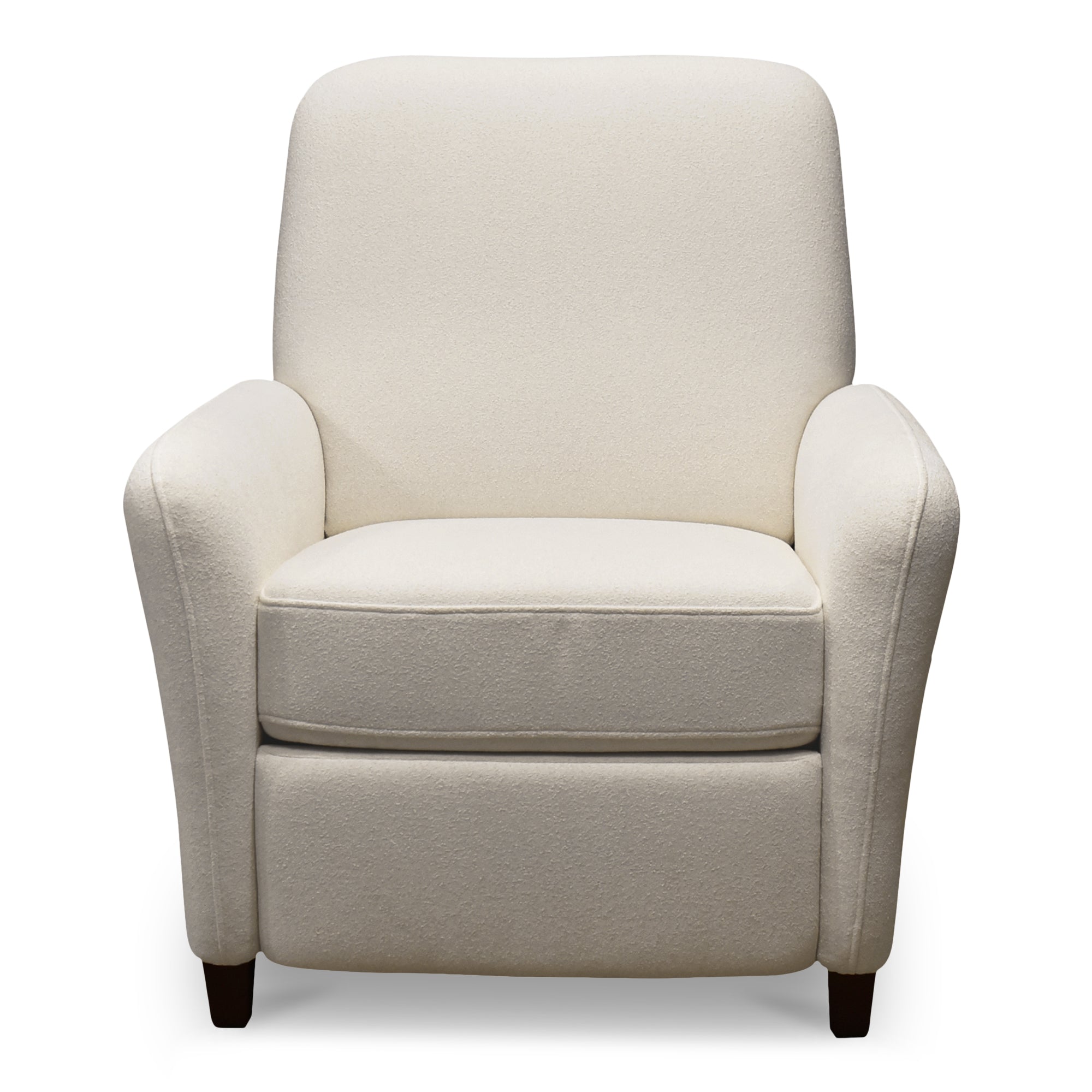 Luna Recliner Chair White - Moes Home