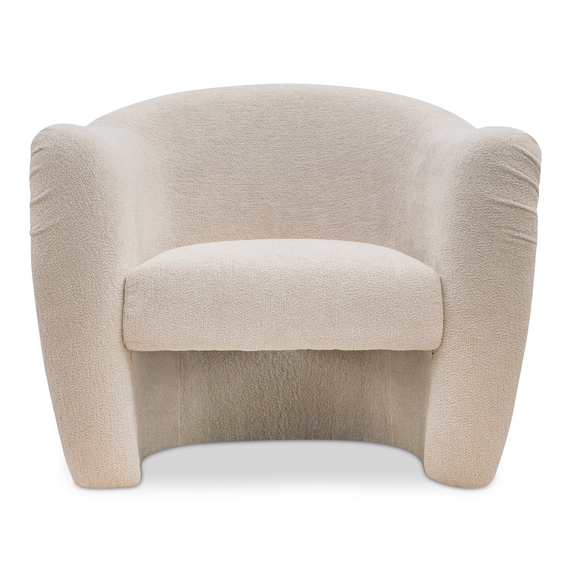 Domino Accent Chair Beige - Moes Home