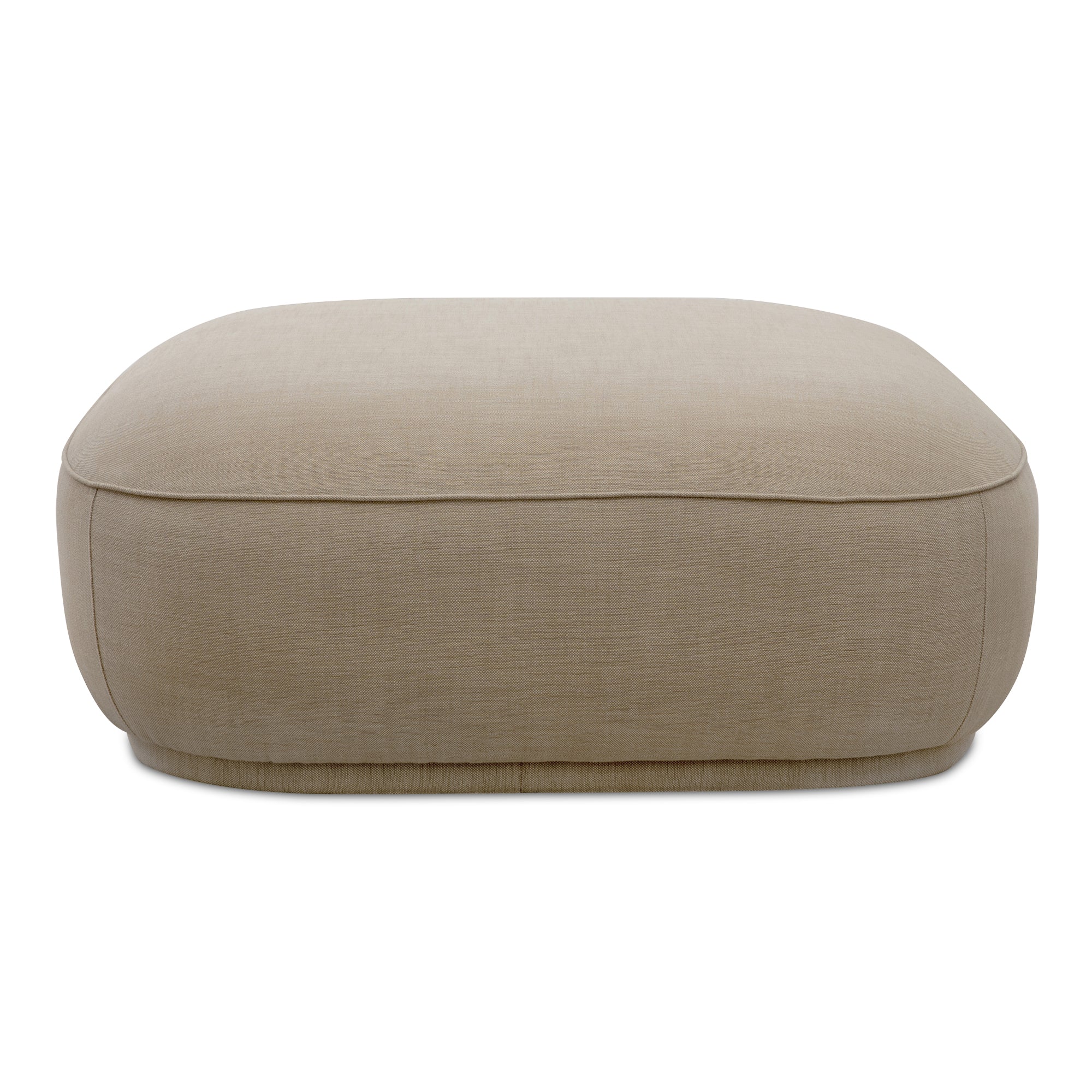Marion Square Ottoman Beige