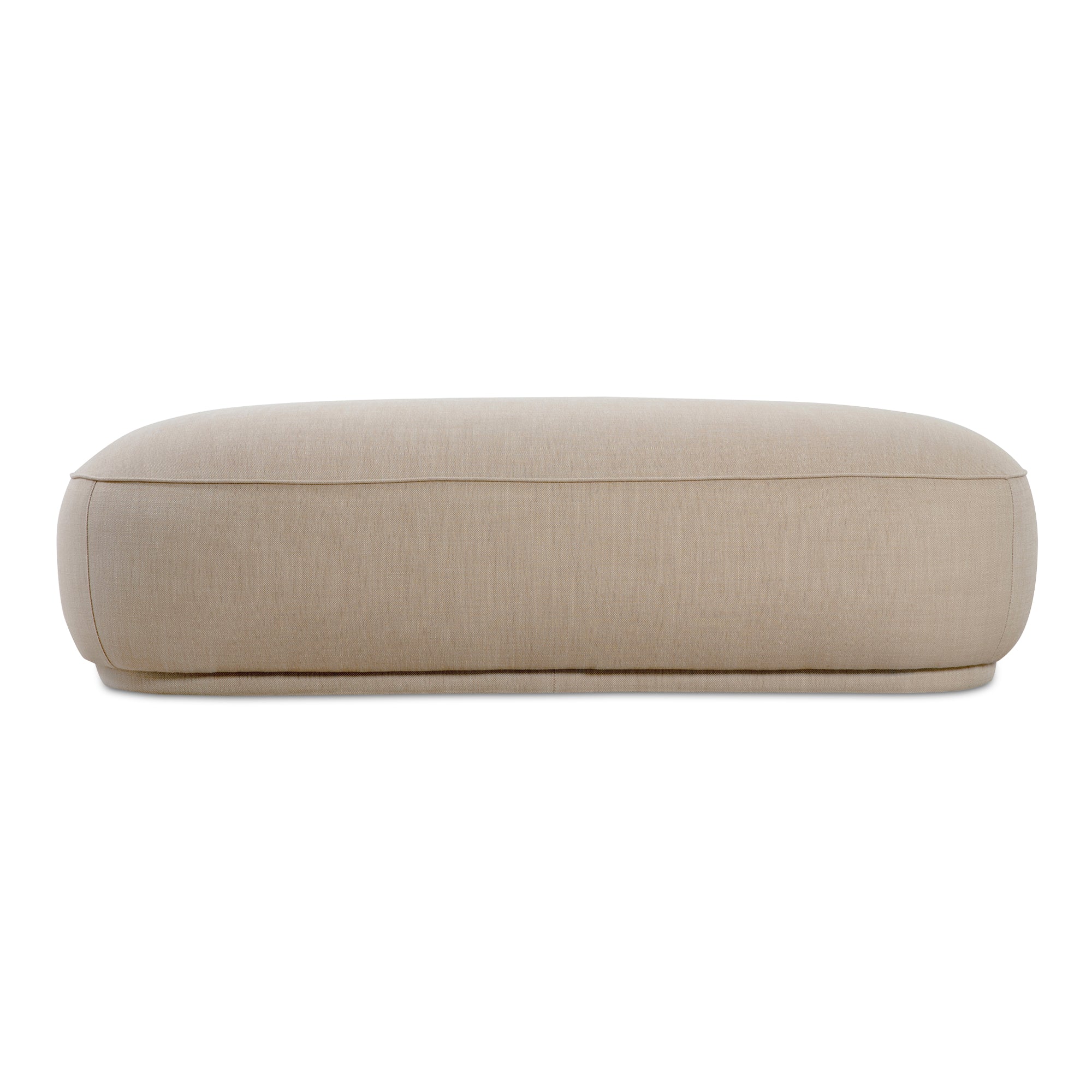 Marion Rectangular Ottoman Beige