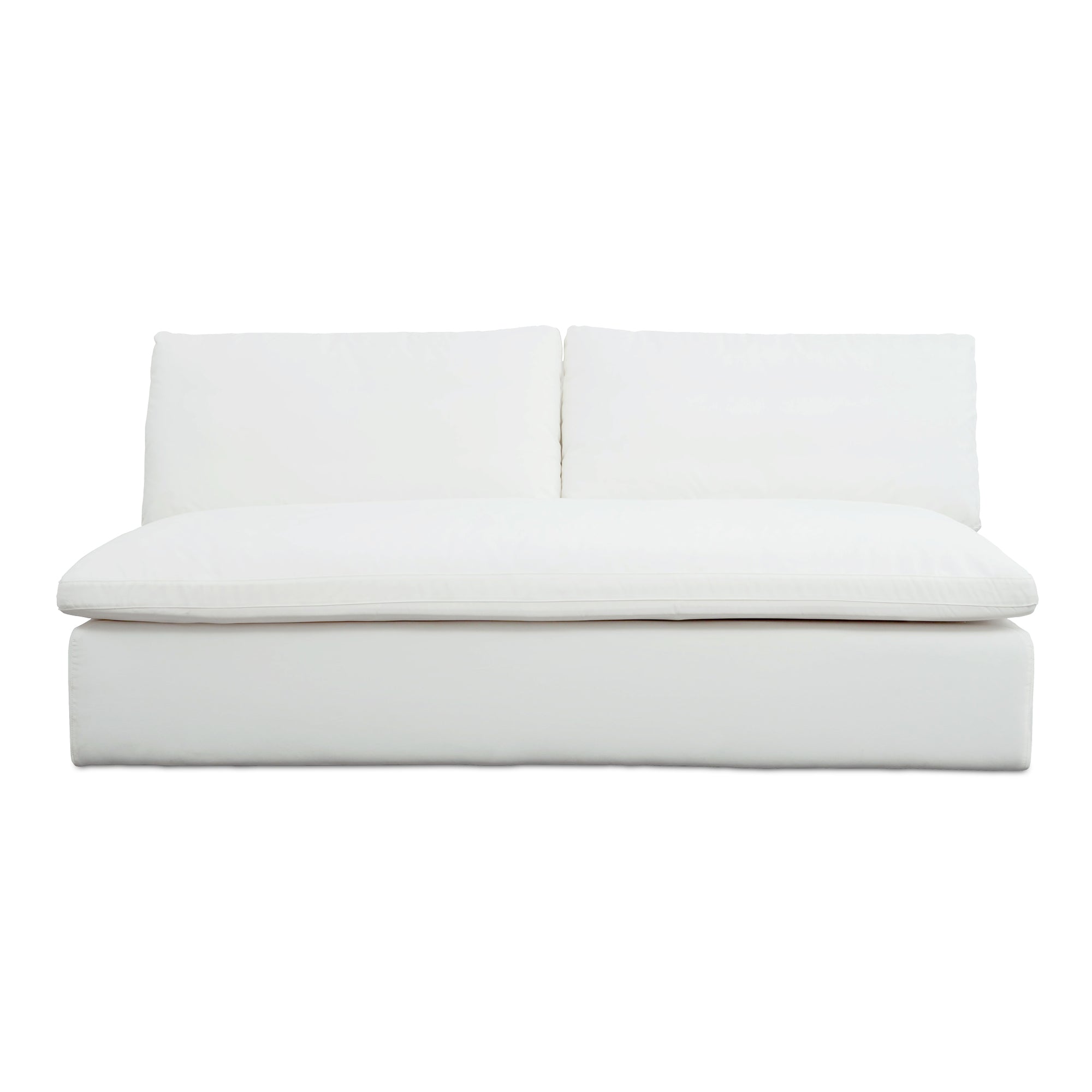 Miles Outdoor Sofa White - Moes Home