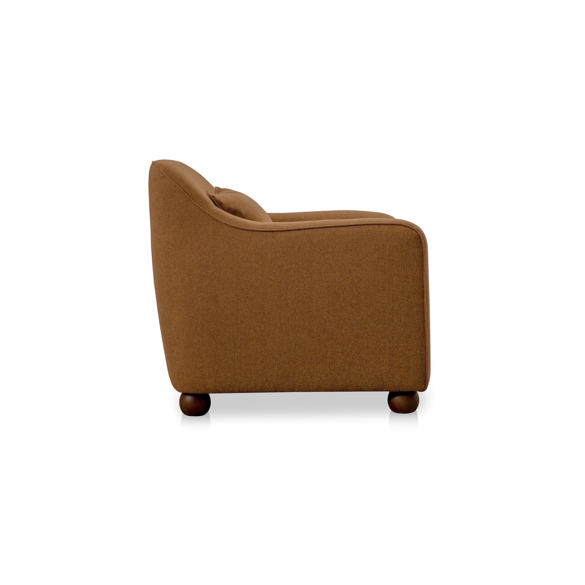 Amira Accent Chair Rust