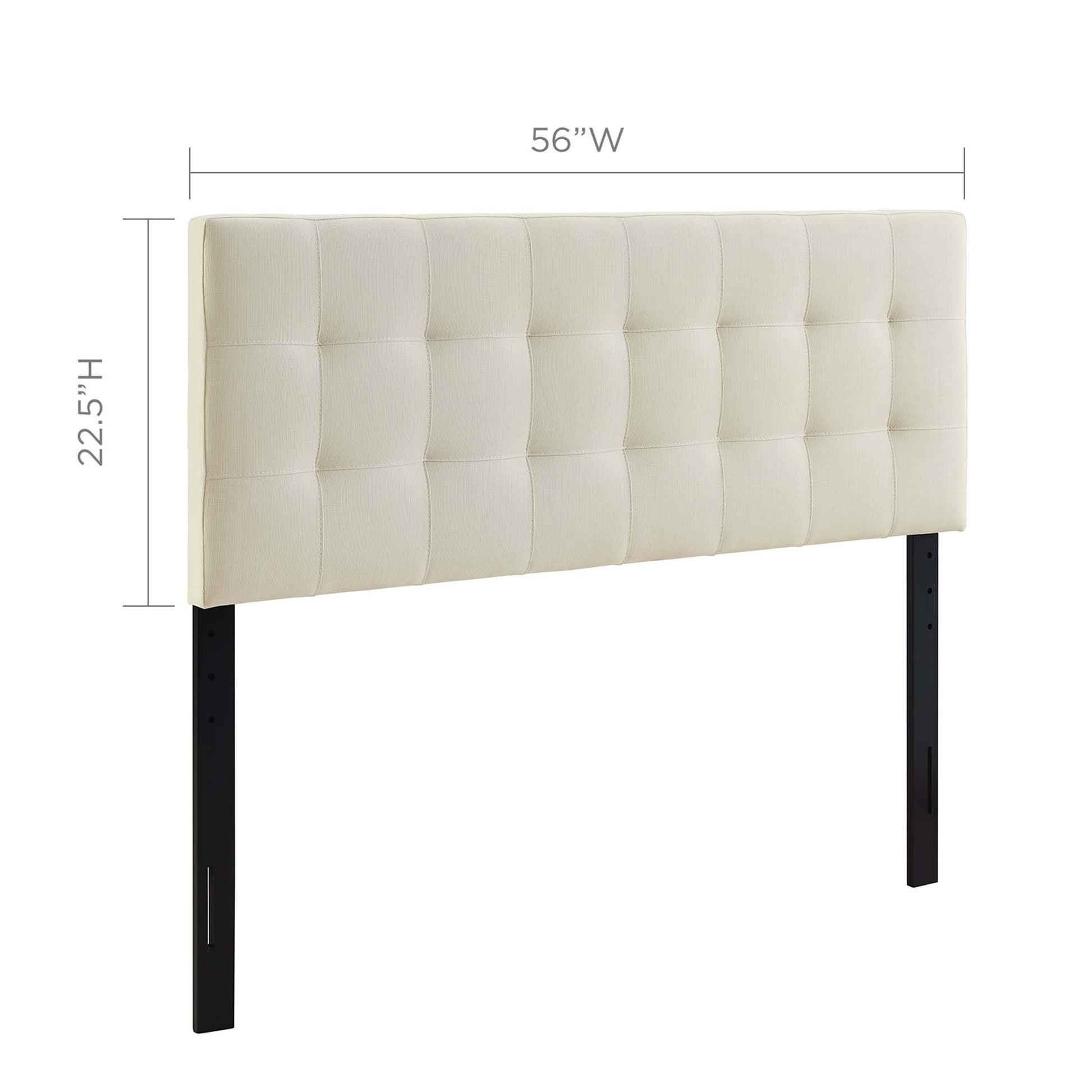 Lily Upholstered Fabric Full Headboard by Modway - Best Buy Furniture