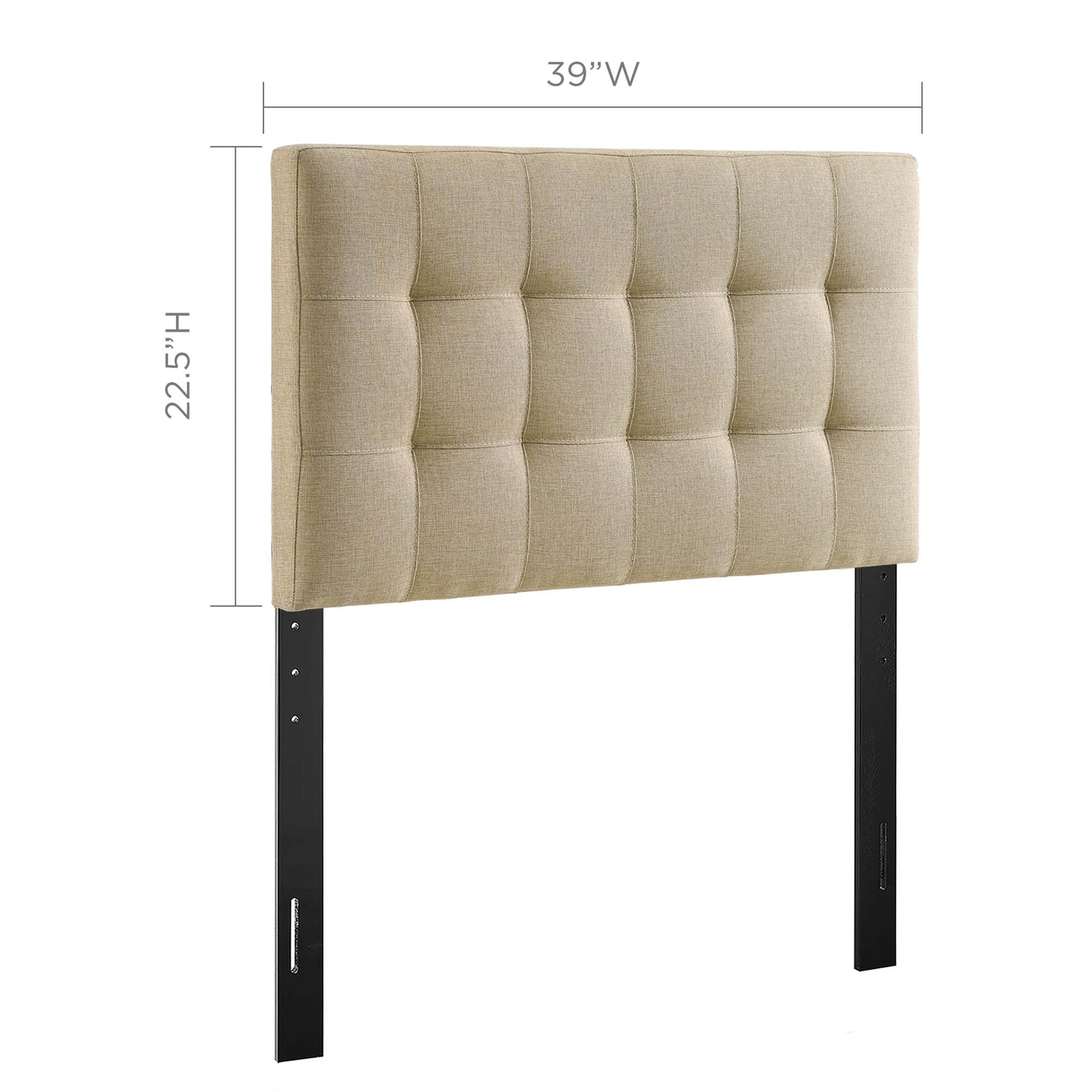 Lily Upholstered Fabric Twin Headboard by Modway - Best Buy Furniture