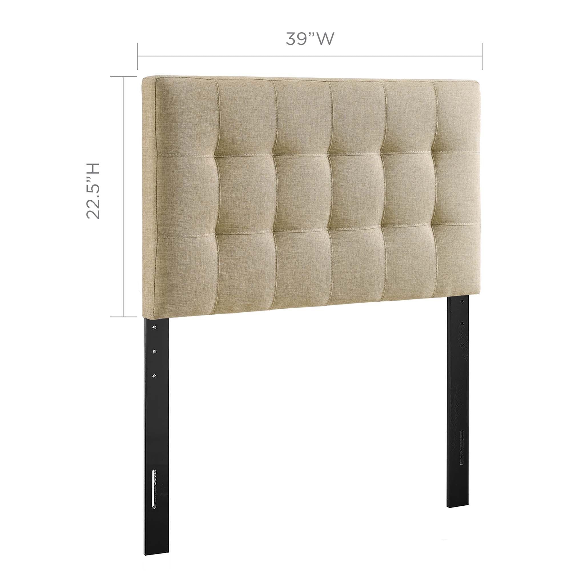 Lily Upholstered Fabric Twin Headboard by Modway - Best Buy Furniture