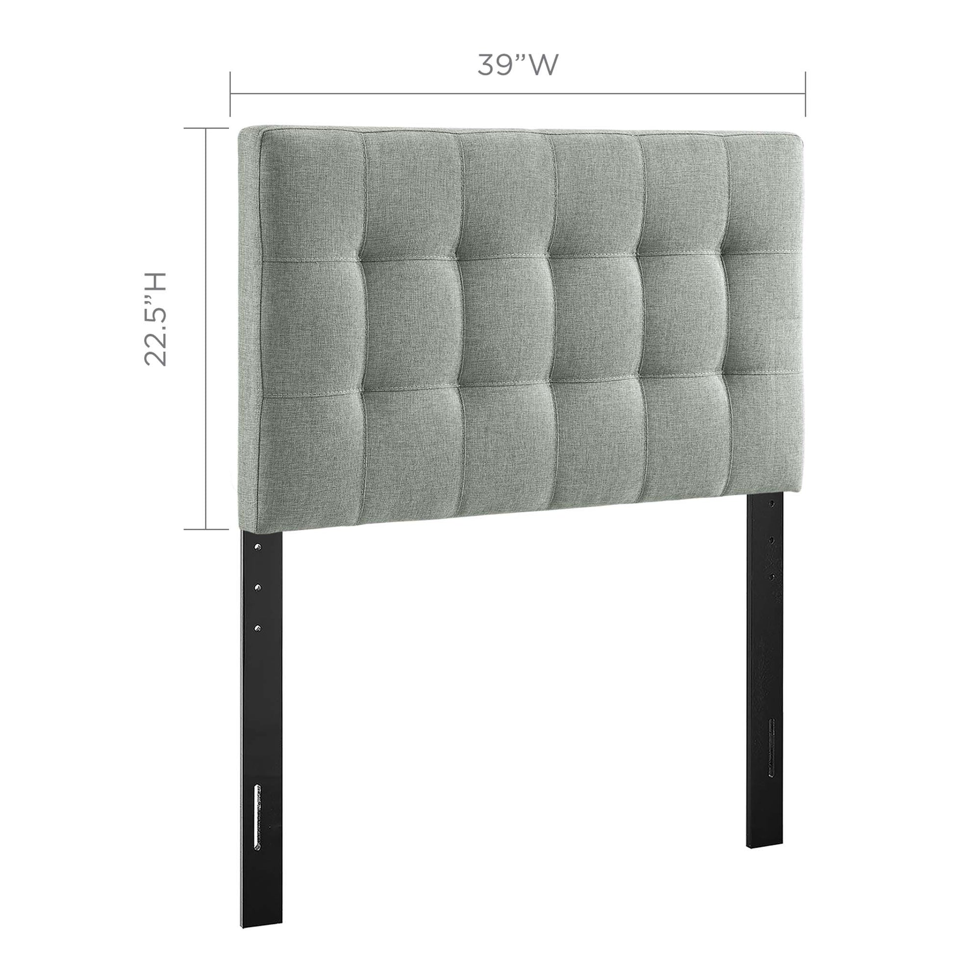 Lily Upholstered Fabric Twin Headboard by Modway - Best Buy Furniture