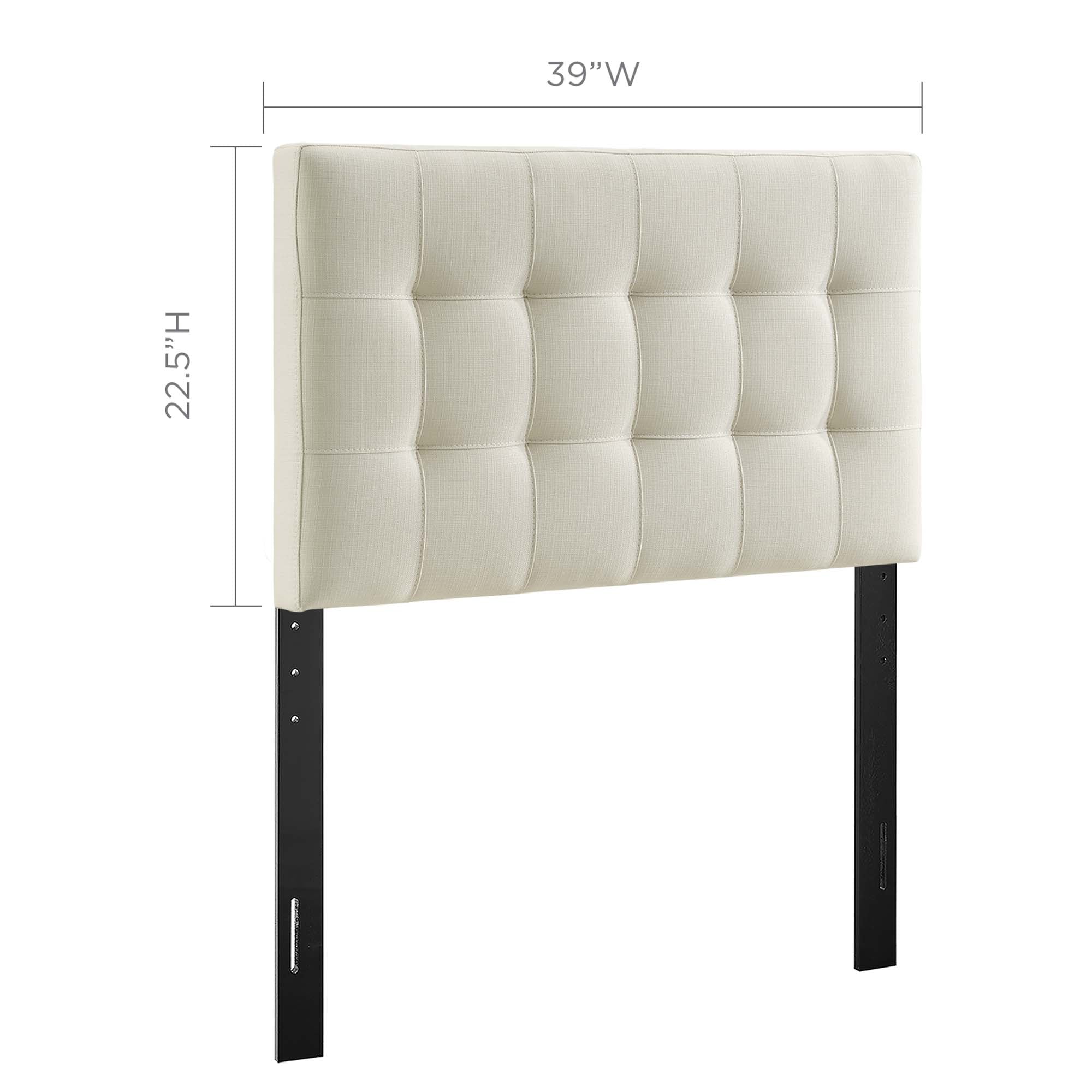Lily Upholstered Fabric Twin Headboard by Modway - Best Buy Furniture
