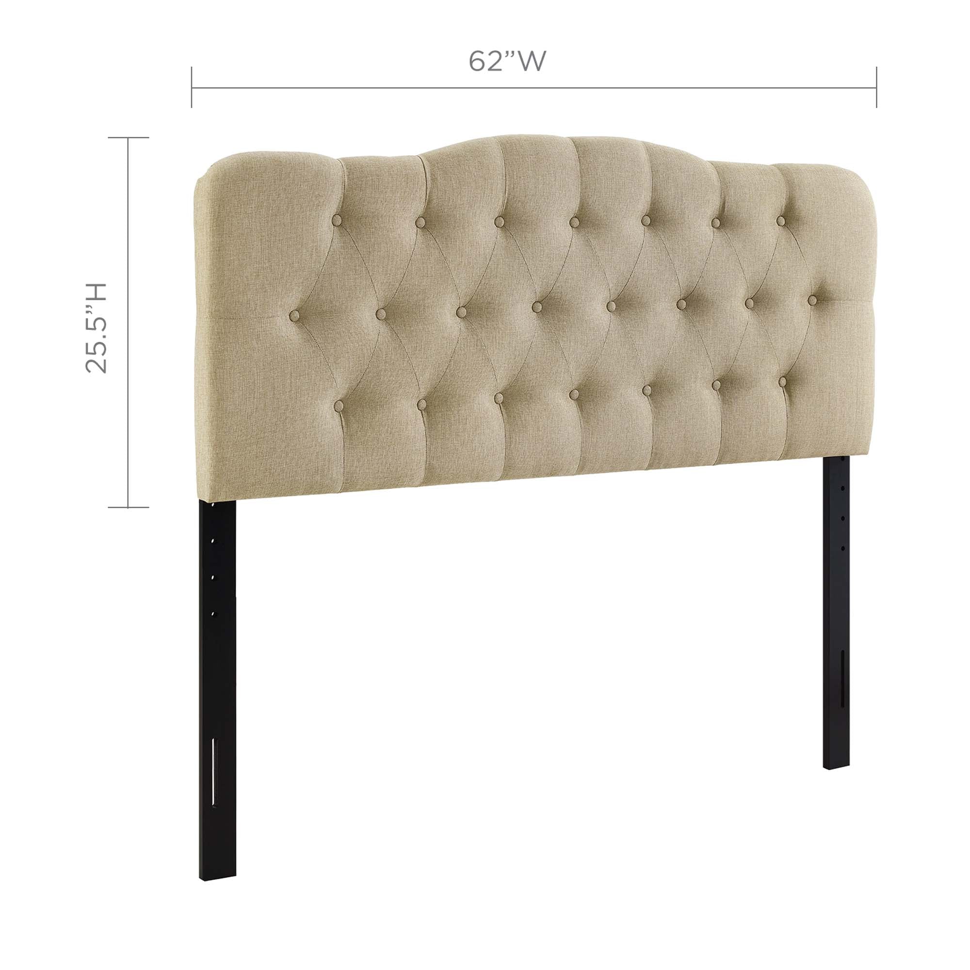 Annabel Upholstered Fabric Queen Headboard by Modway - Best Buy Furniture