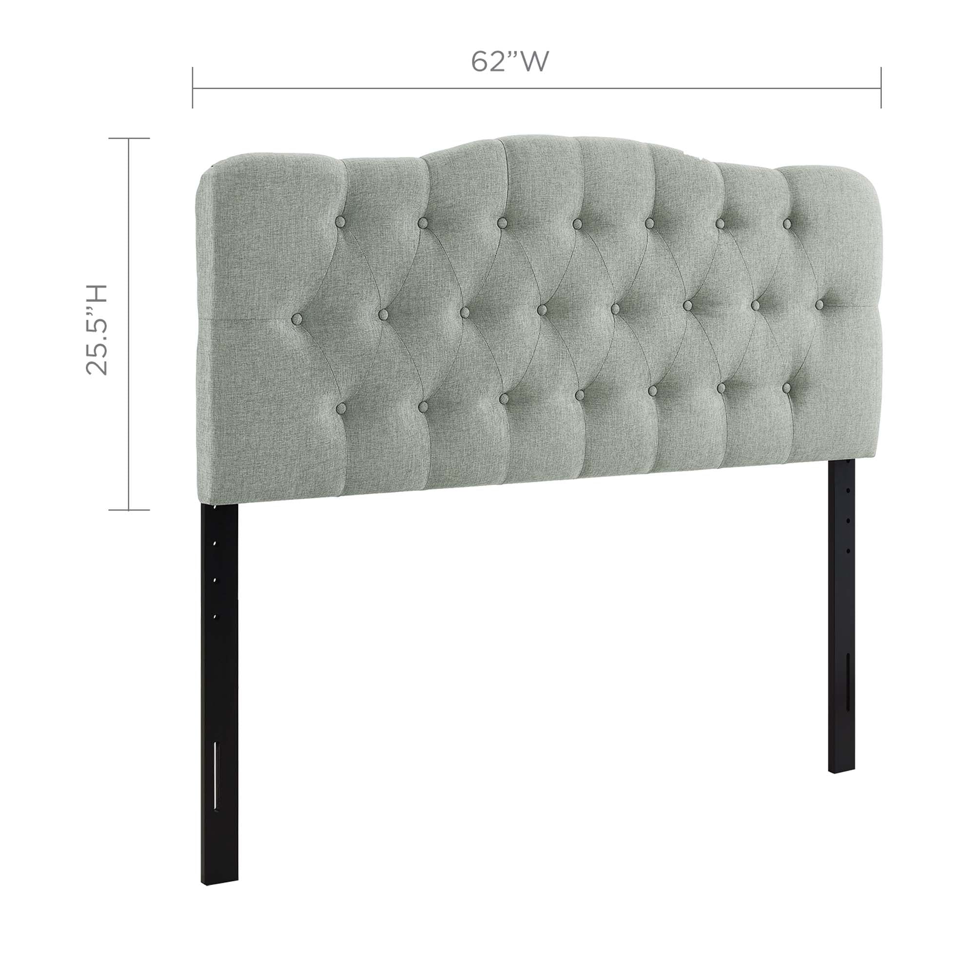Annabel Upholstered Fabric Queen Headboard by Modway - Best Buy Furniture
