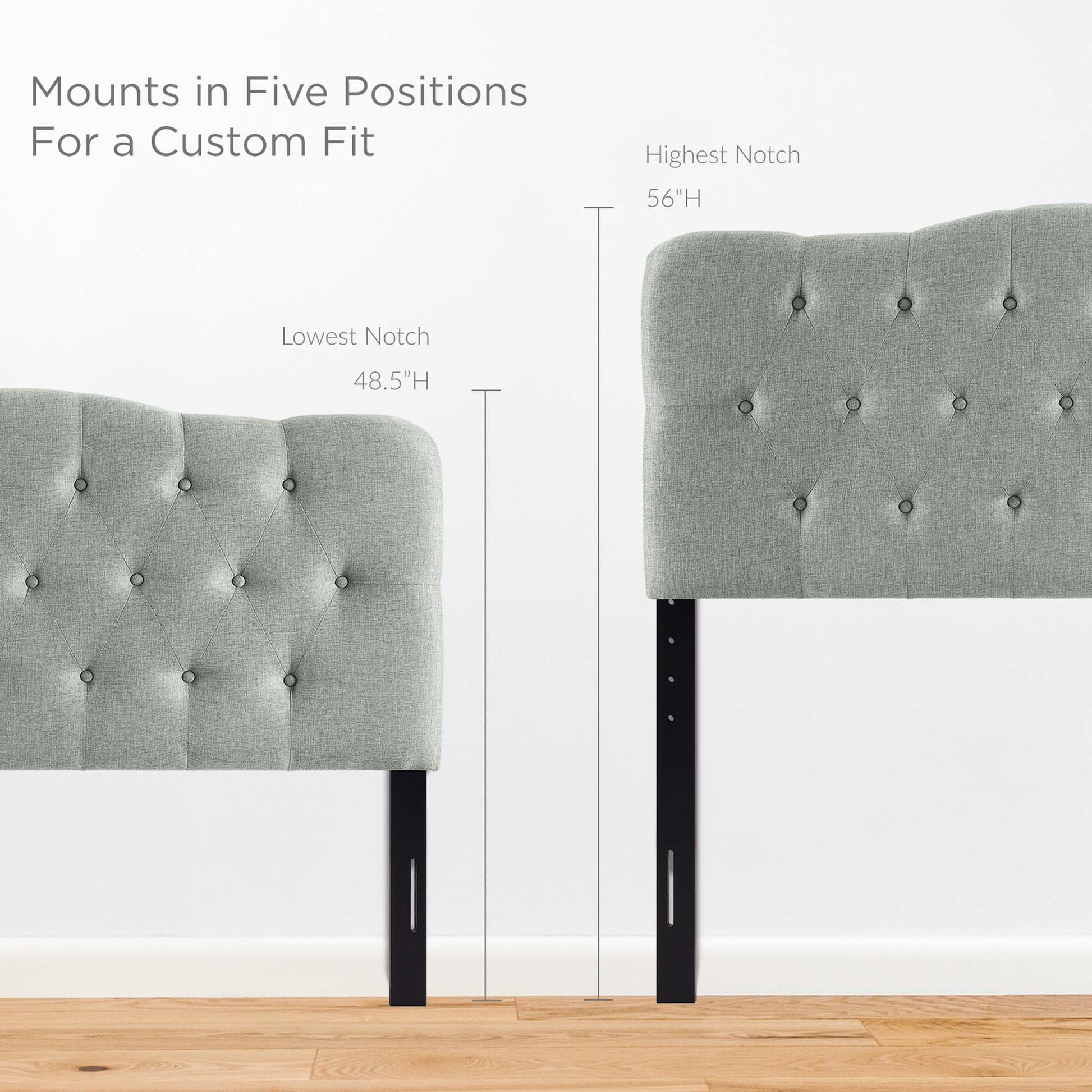 Annabel Upholstered Fabric Queen Headboard by Modway - Best Buy Furniture