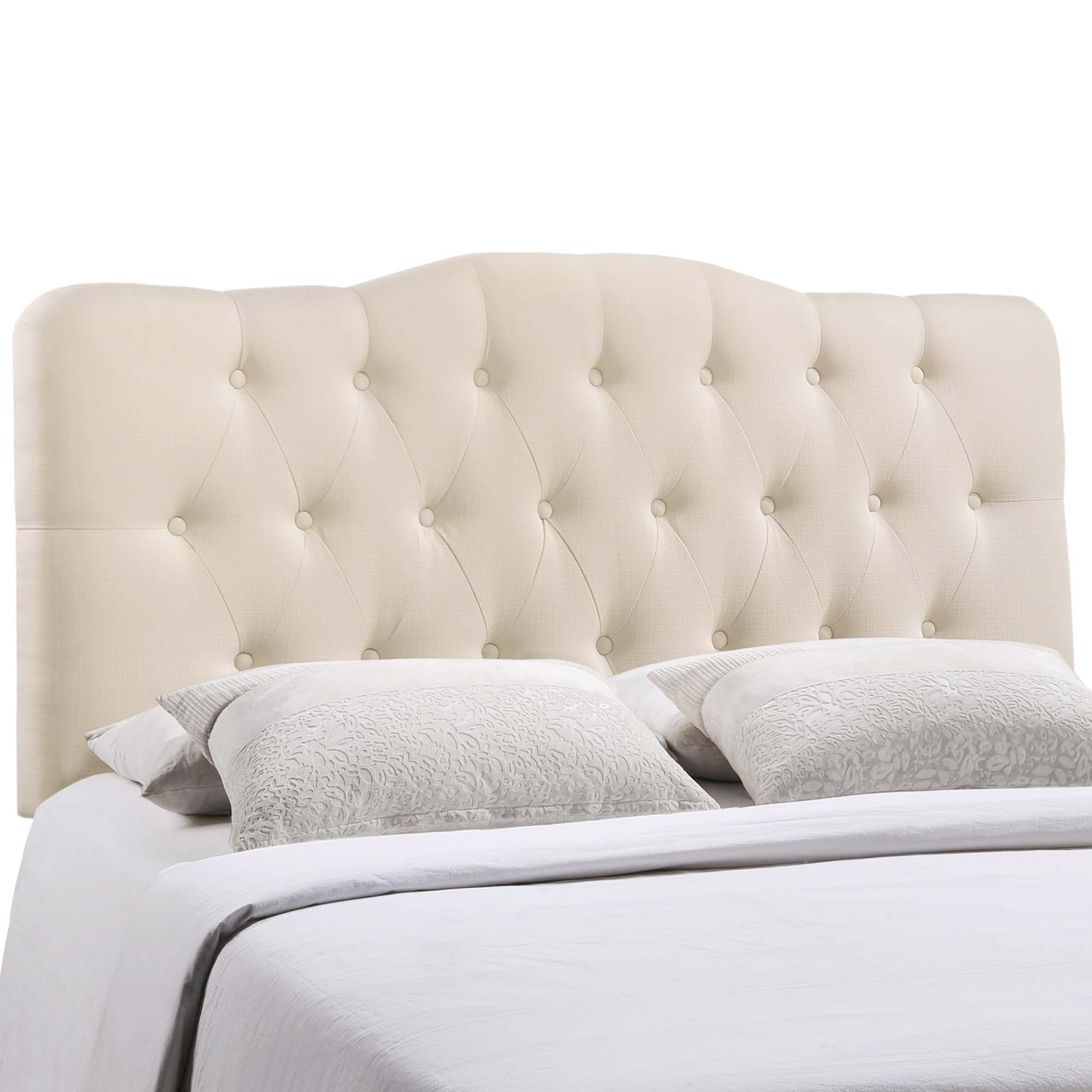 Annabel Upholstered Fabric Full Headboard by Modway