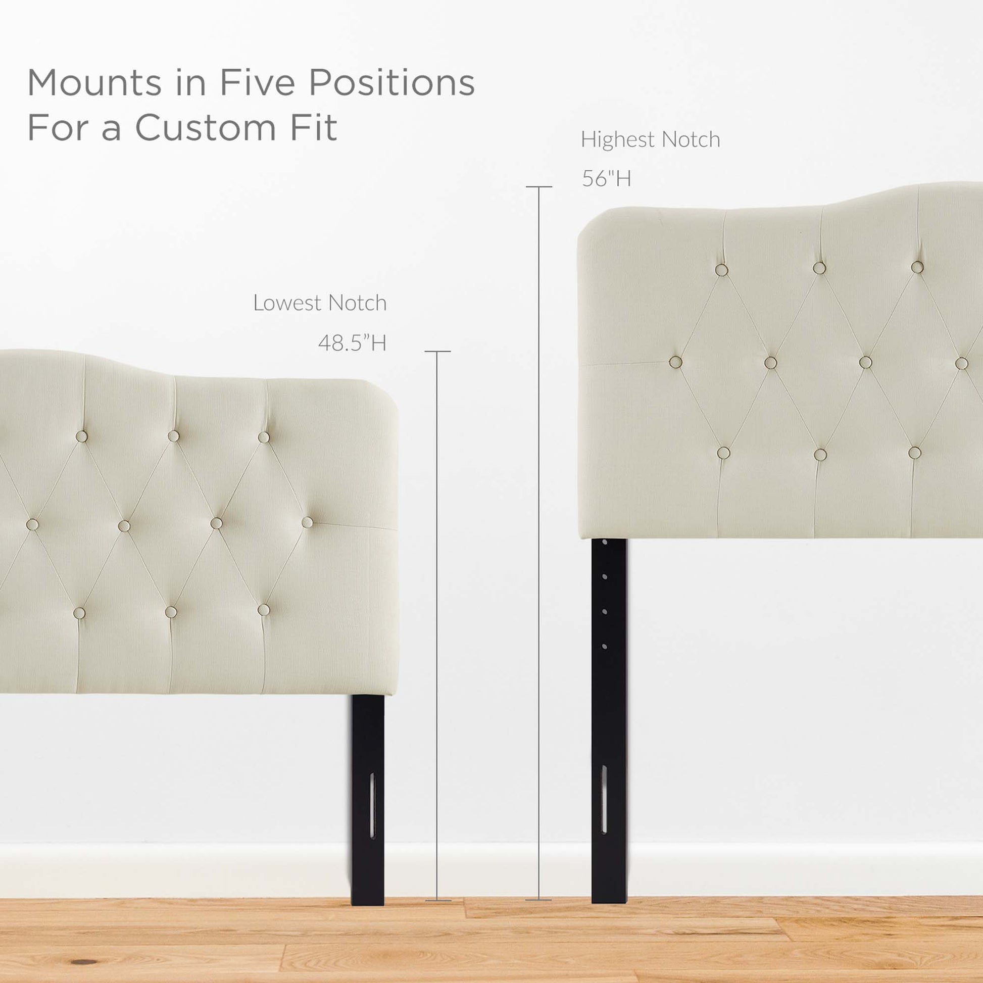 Annabel Upholstered Fabric King Headboard by Modway - Best Buy Furniture