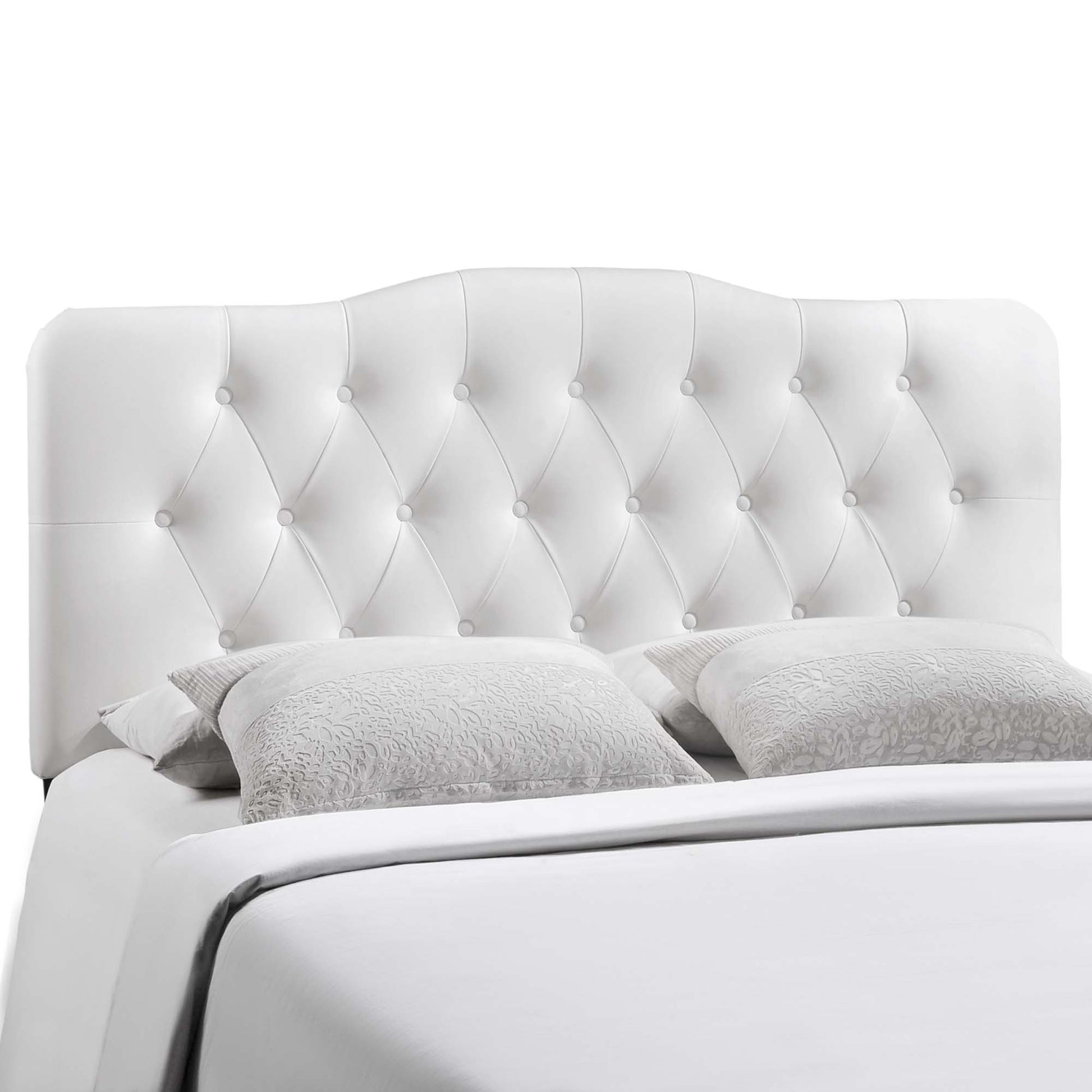 Annabel Upholstered Vinyl King Headboard by Modway - Best Buy Furniture