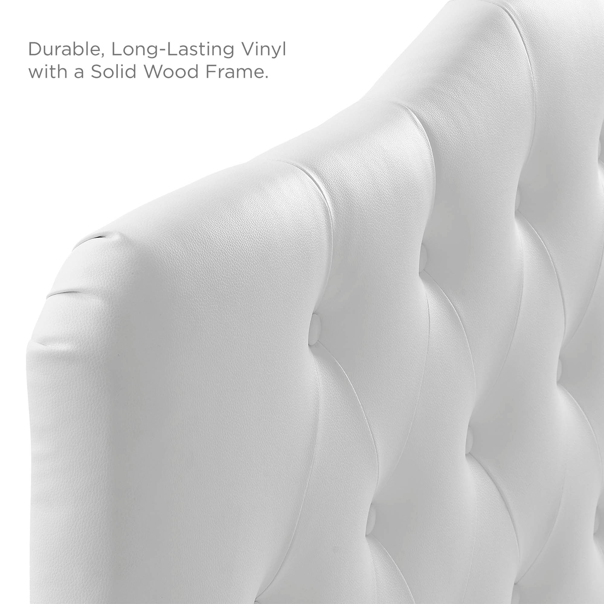 Annabel Upholstered Vinyl King Headboard by Modway