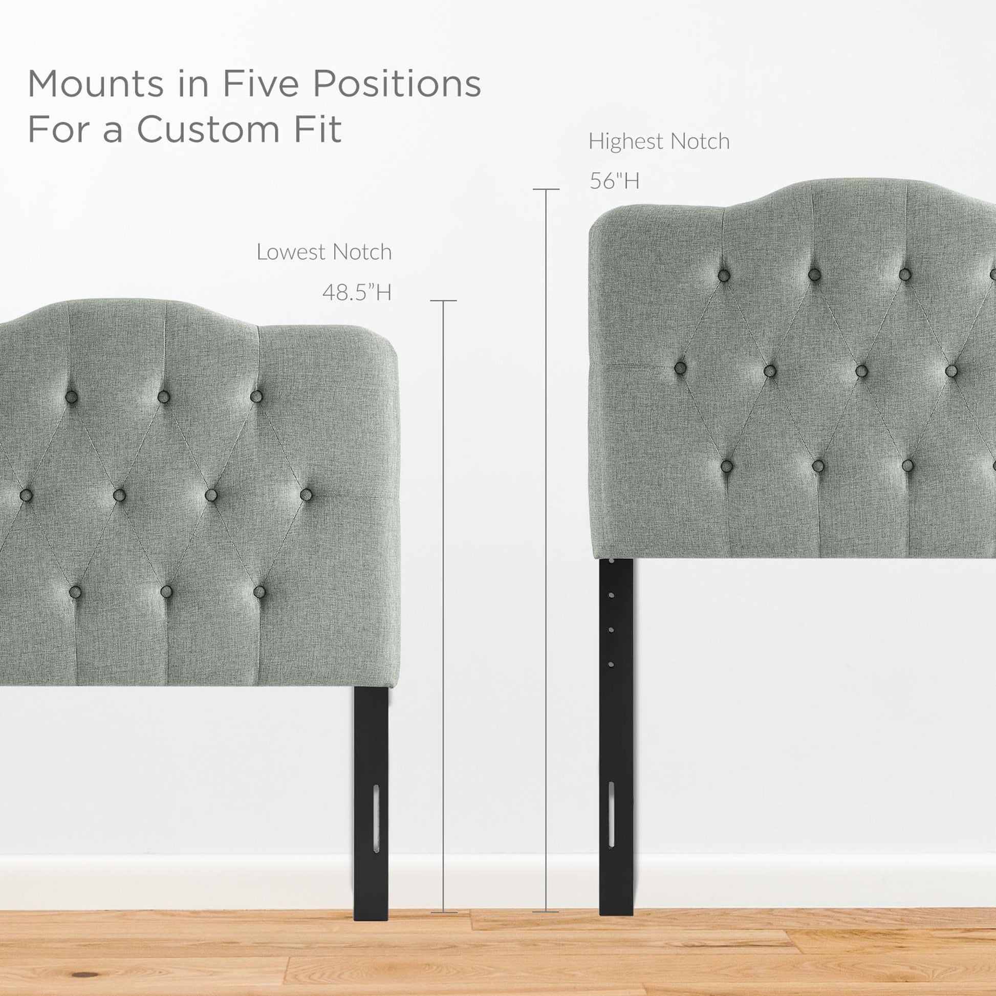 Annabel Upholstered Fabric Twin Headboard by Modway - Best Buy Furniture