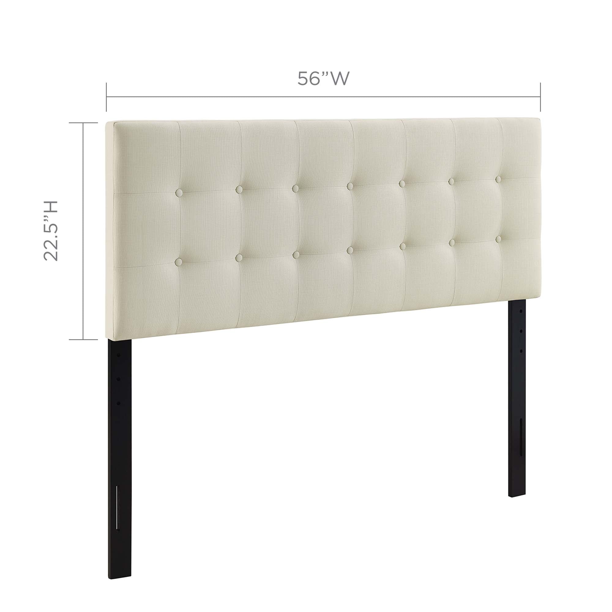 Emily Upholstered Fabric Full Headboard by Modway - Best Buy Furniture