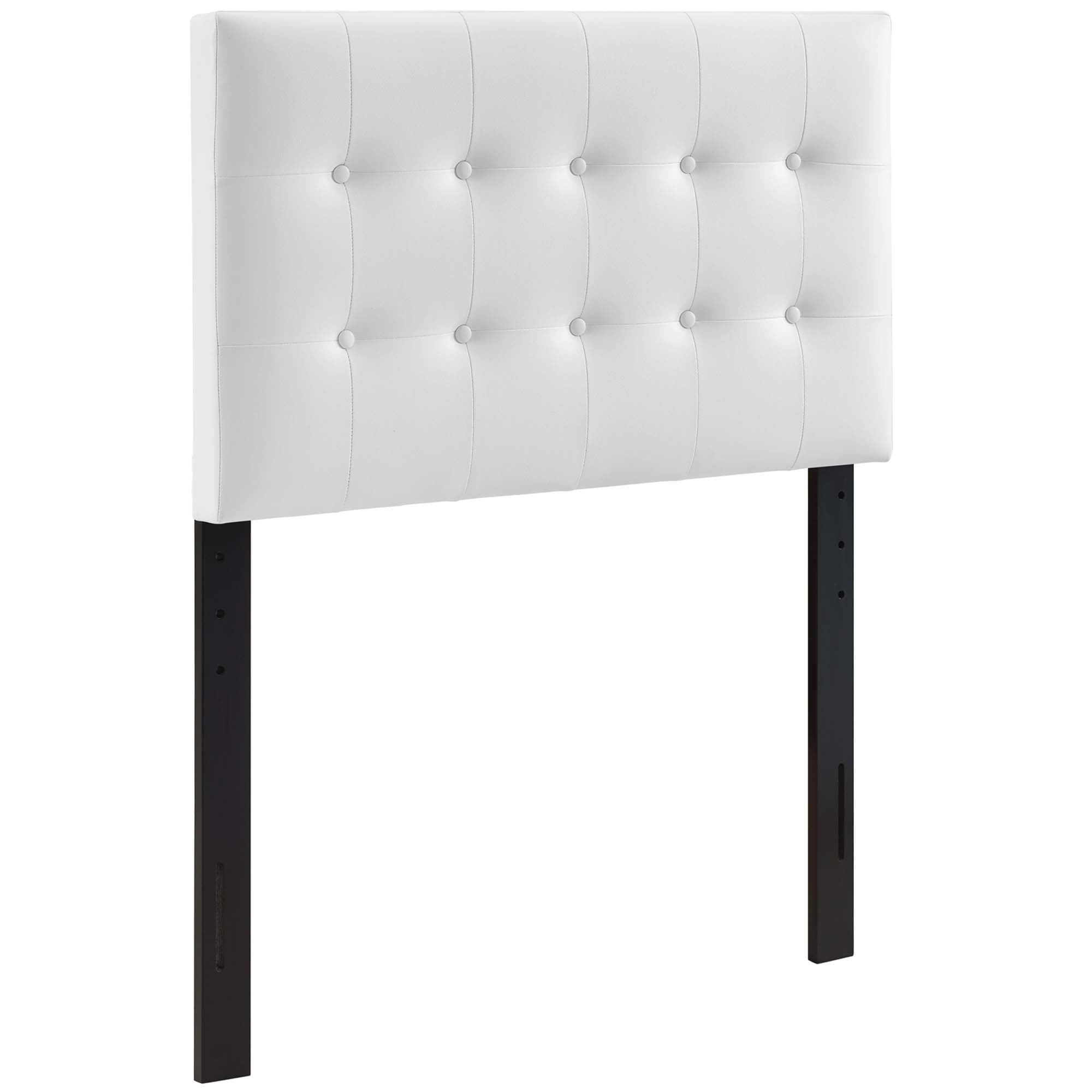 Emily Upholstered Vinyl Twin Headboard by Modway - Best Buy Furniture