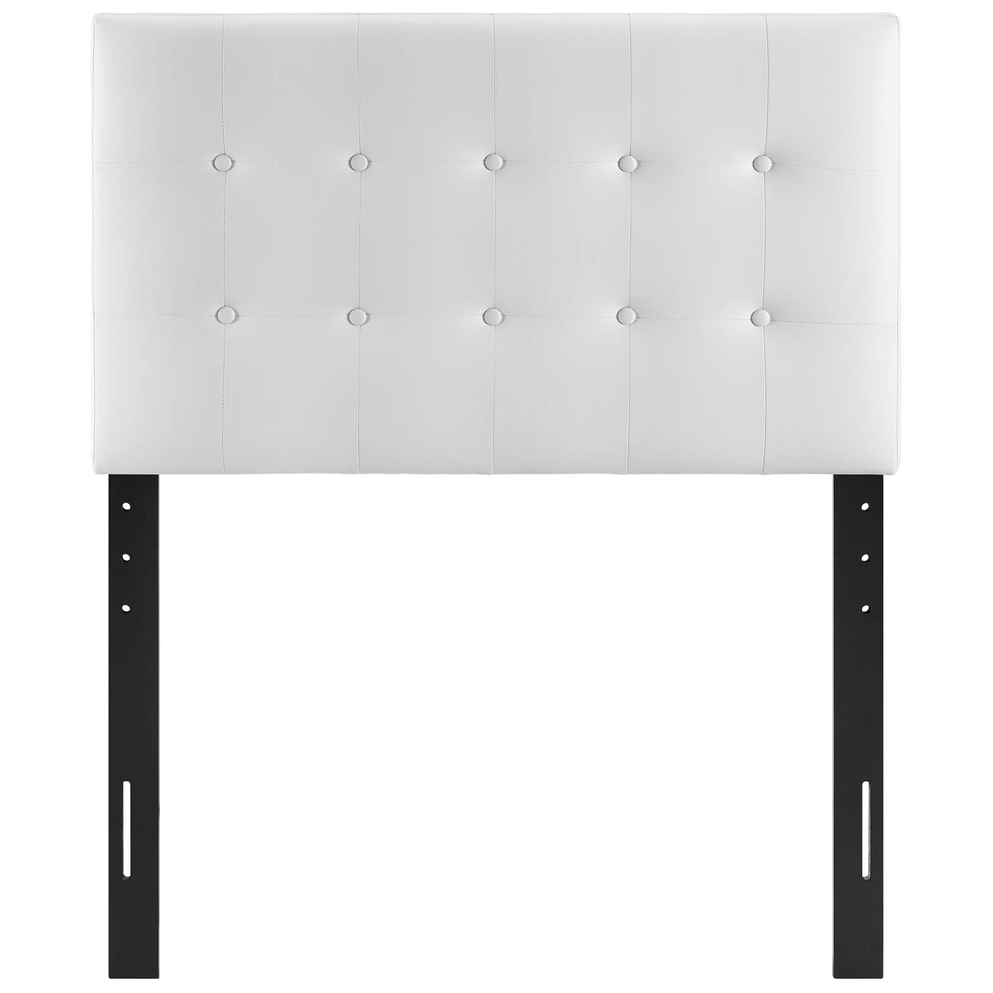 Emily Upholstered Vinyl Twin Headboard by Modway - Best Buy Furniture