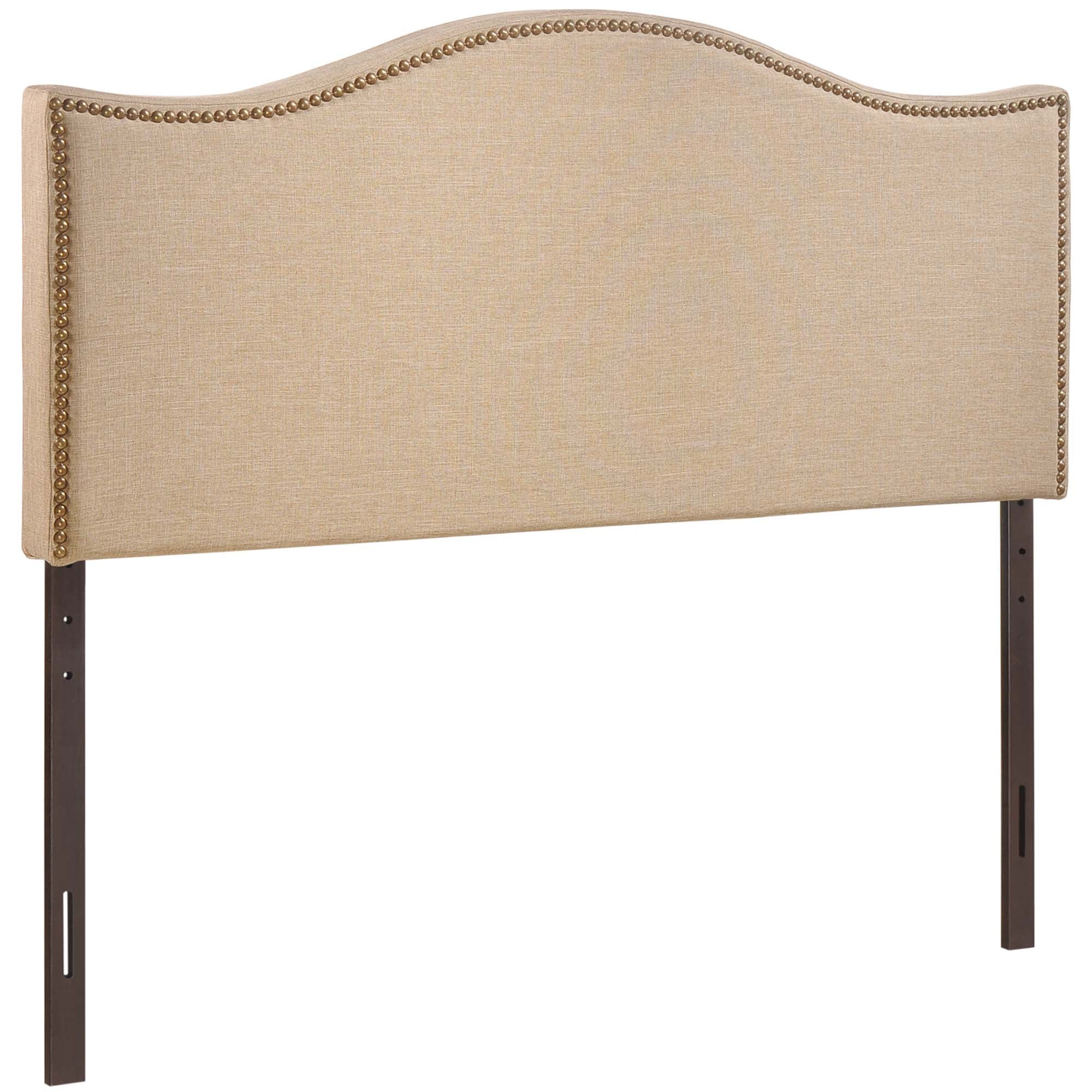 Curl Nailhead Upholstered Queen Headboard by Modway - Best Buy Furniture