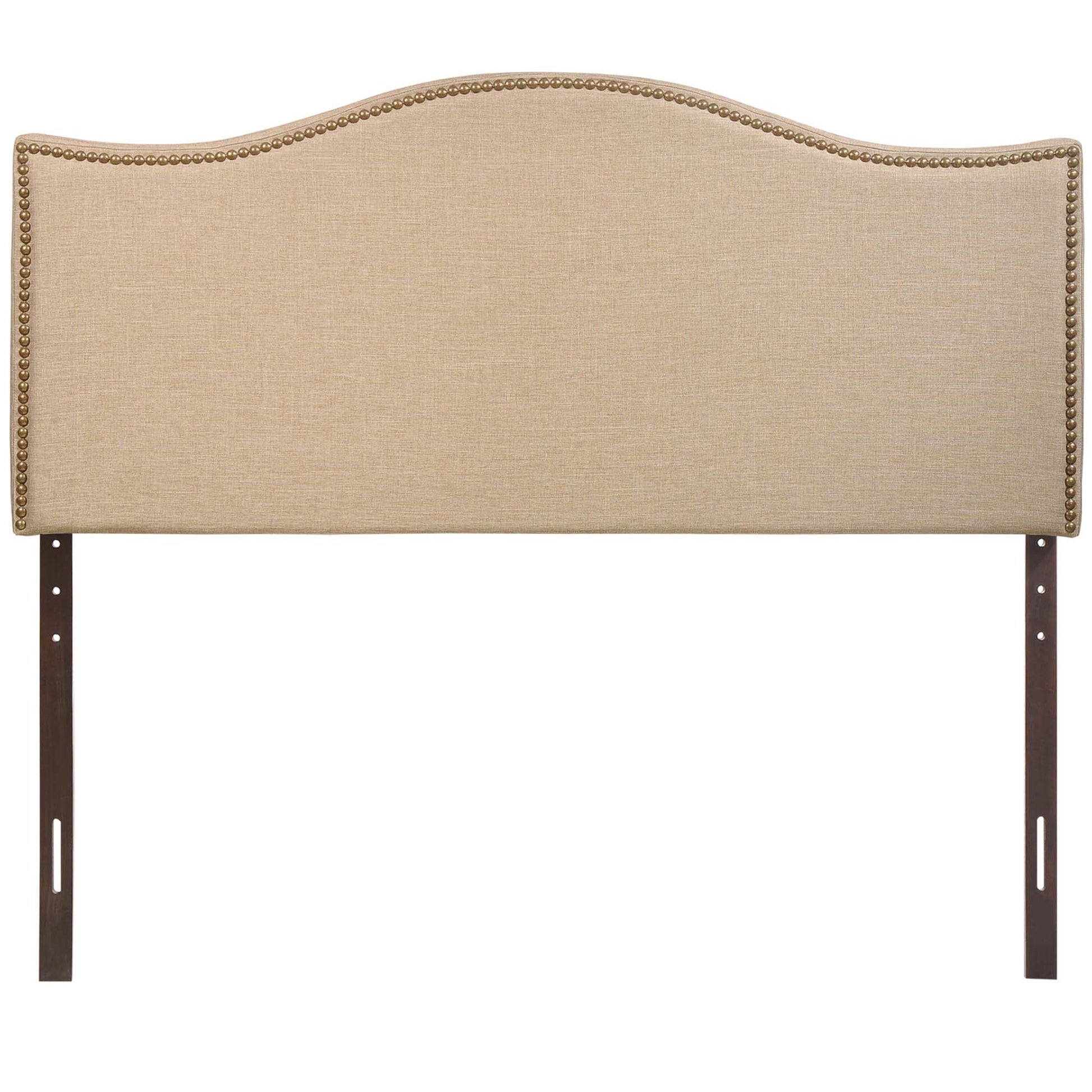 Curl Nailhead Upholstered Queen Headboard by Modway - Best Buy Furniture