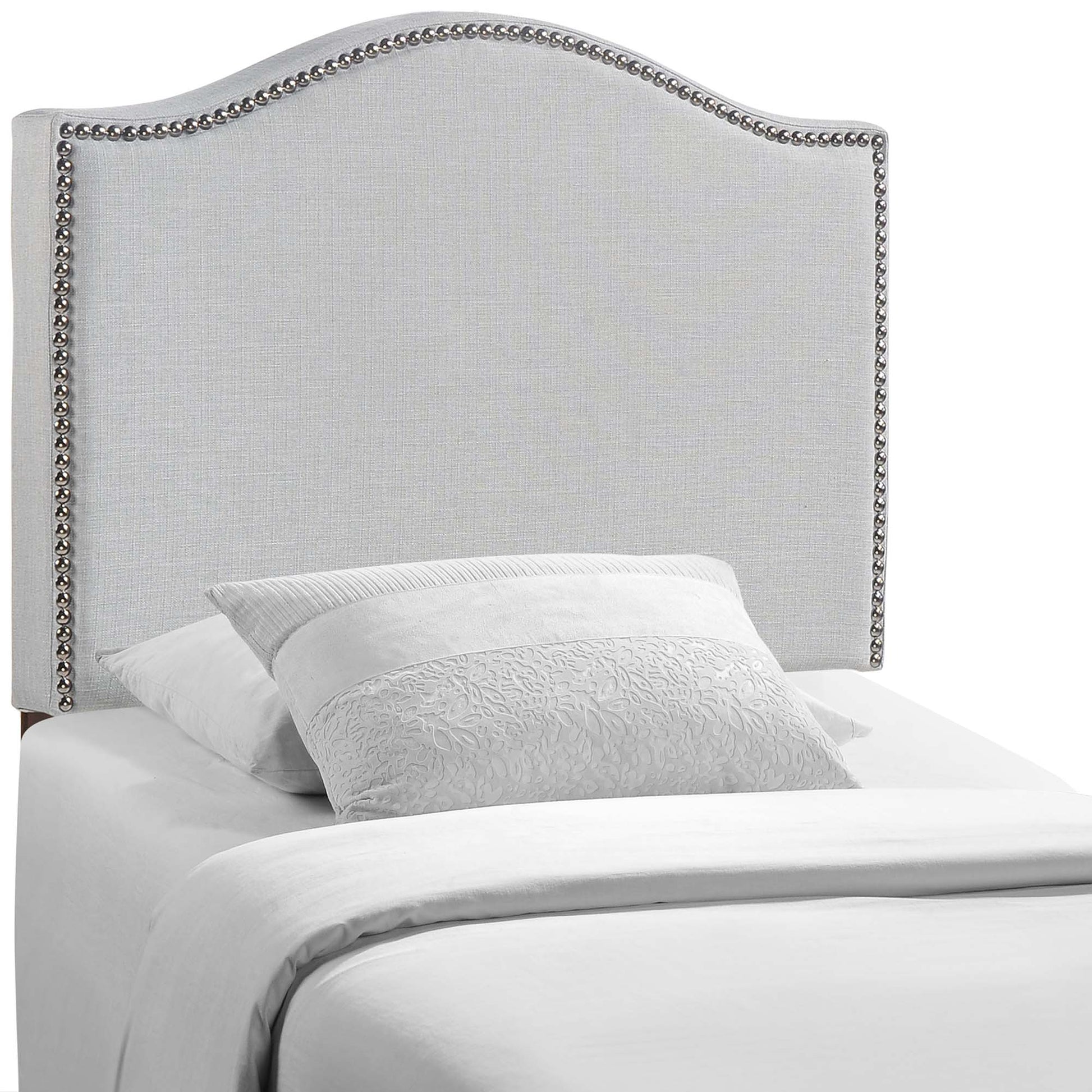 Curl Nailhead Upholstered Twin Headboard by Modway - Best Buy Furniture