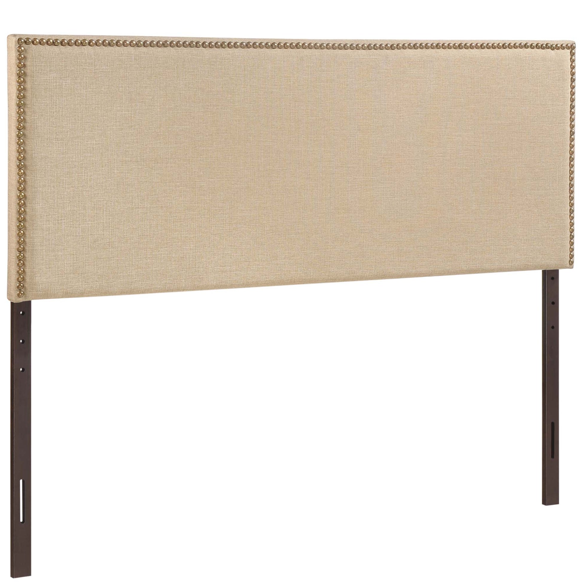 Region Nailhead Upholstered Queen Headboard by Modway - Best Buy Furniture
