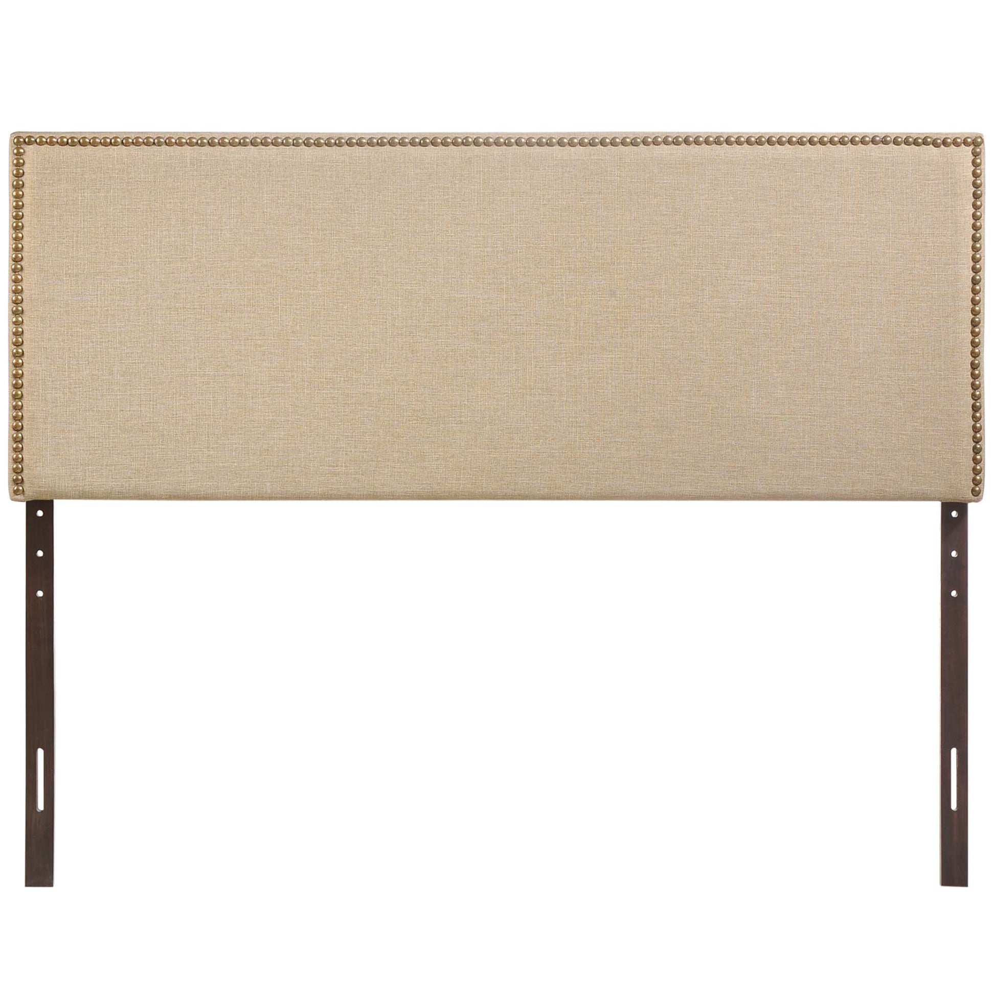 Region Nailhead Upholstered Queen Headboard by Modway - Best Buy Furniture