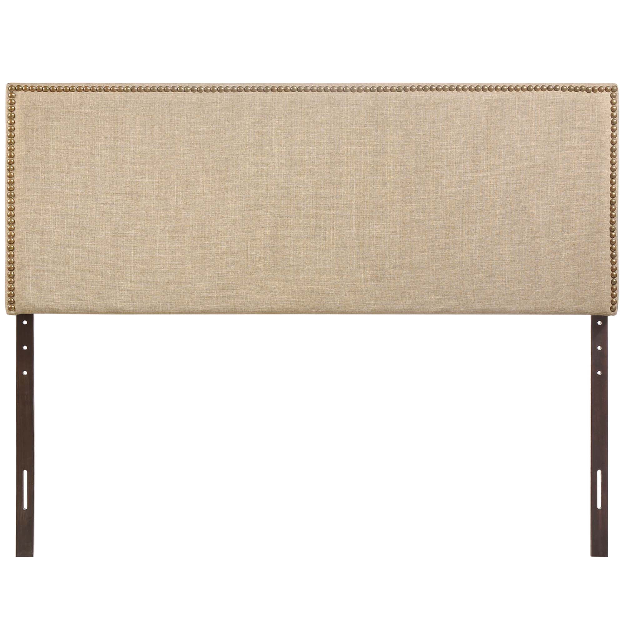 Region Nailhead Upholstered Queen Headboard by Modway - Best Buy Furniture