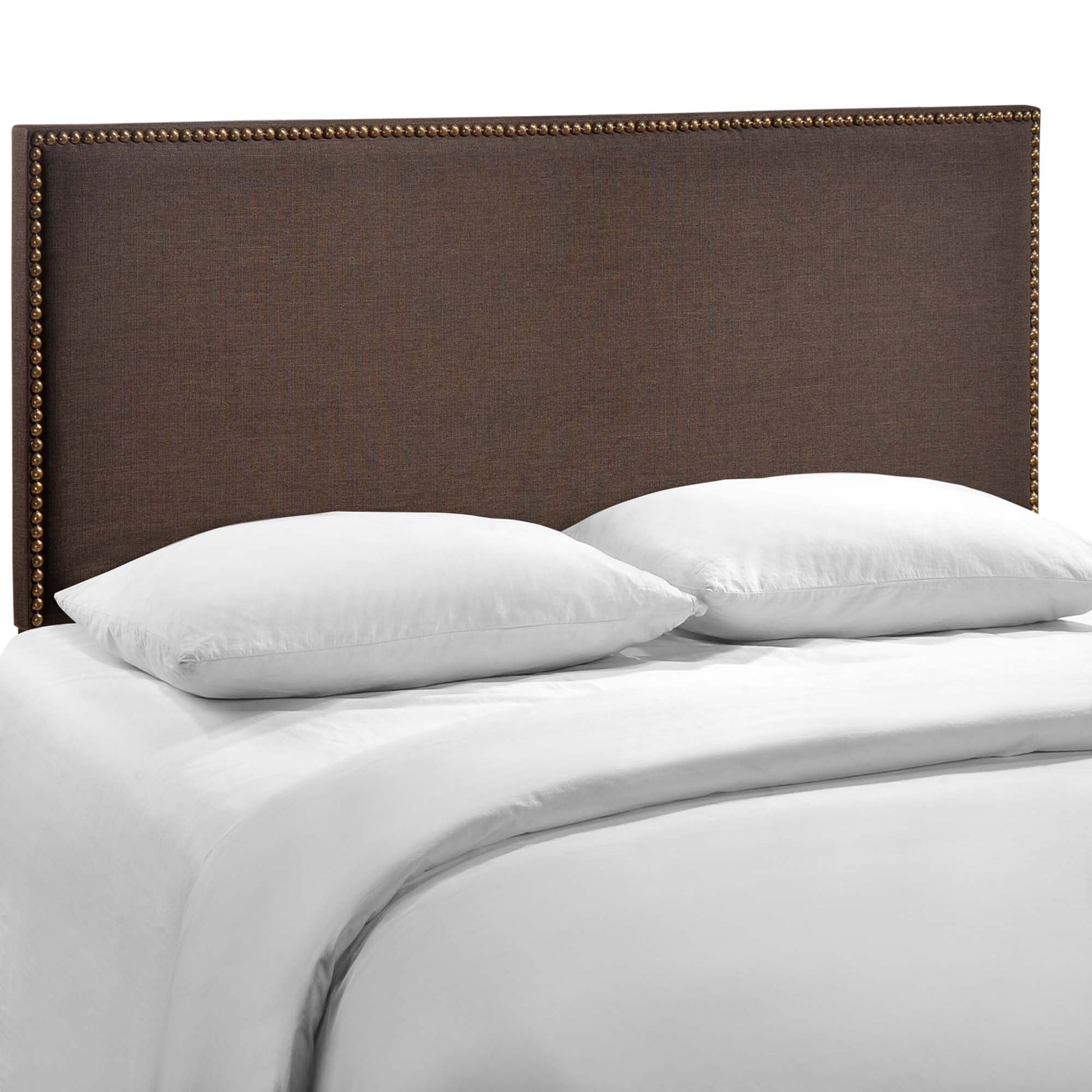 Region Nailhead Upholstered Queen Headboard by Modway - Best Buy Furniture