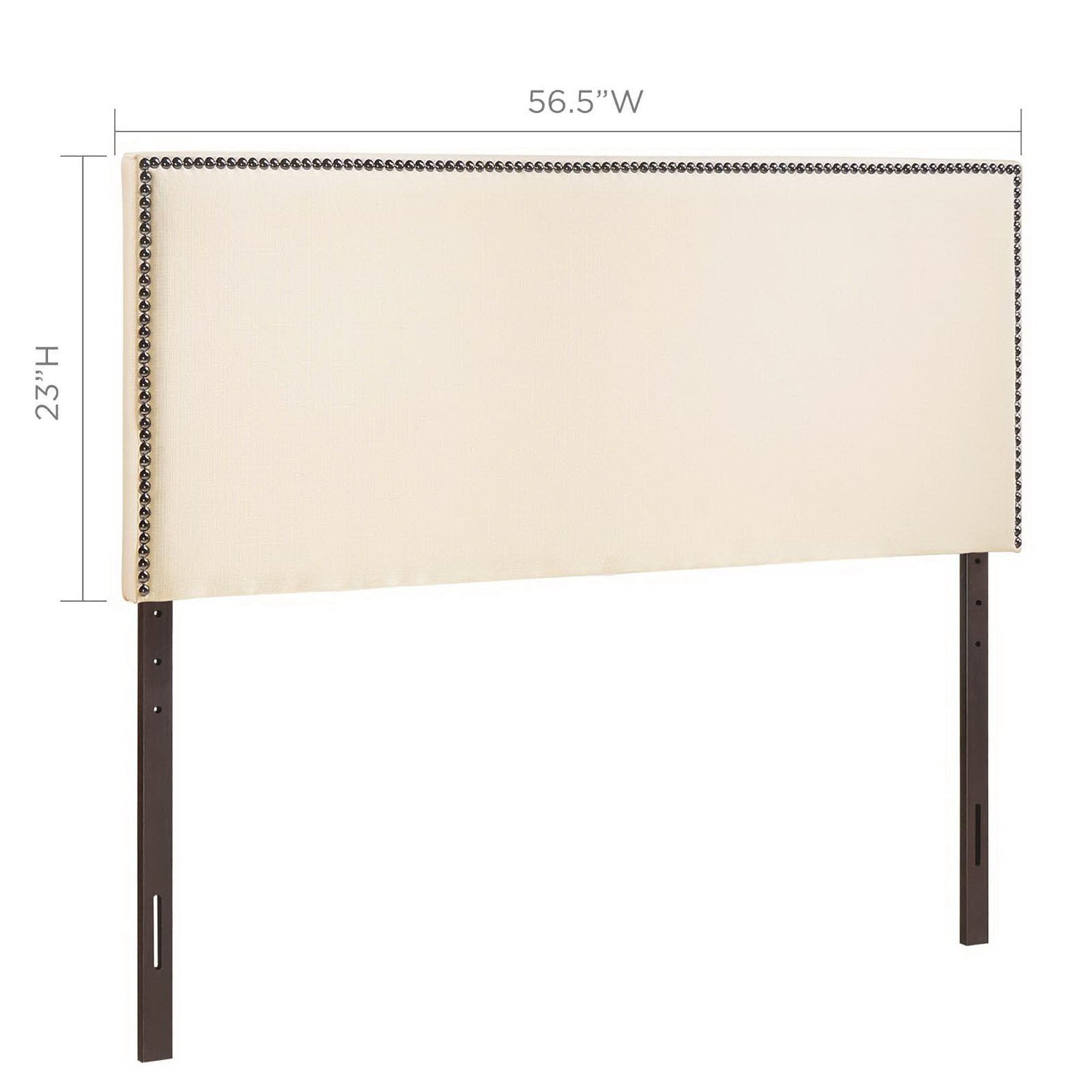 Region Nailhead Upholstered Full Headboard by Modway